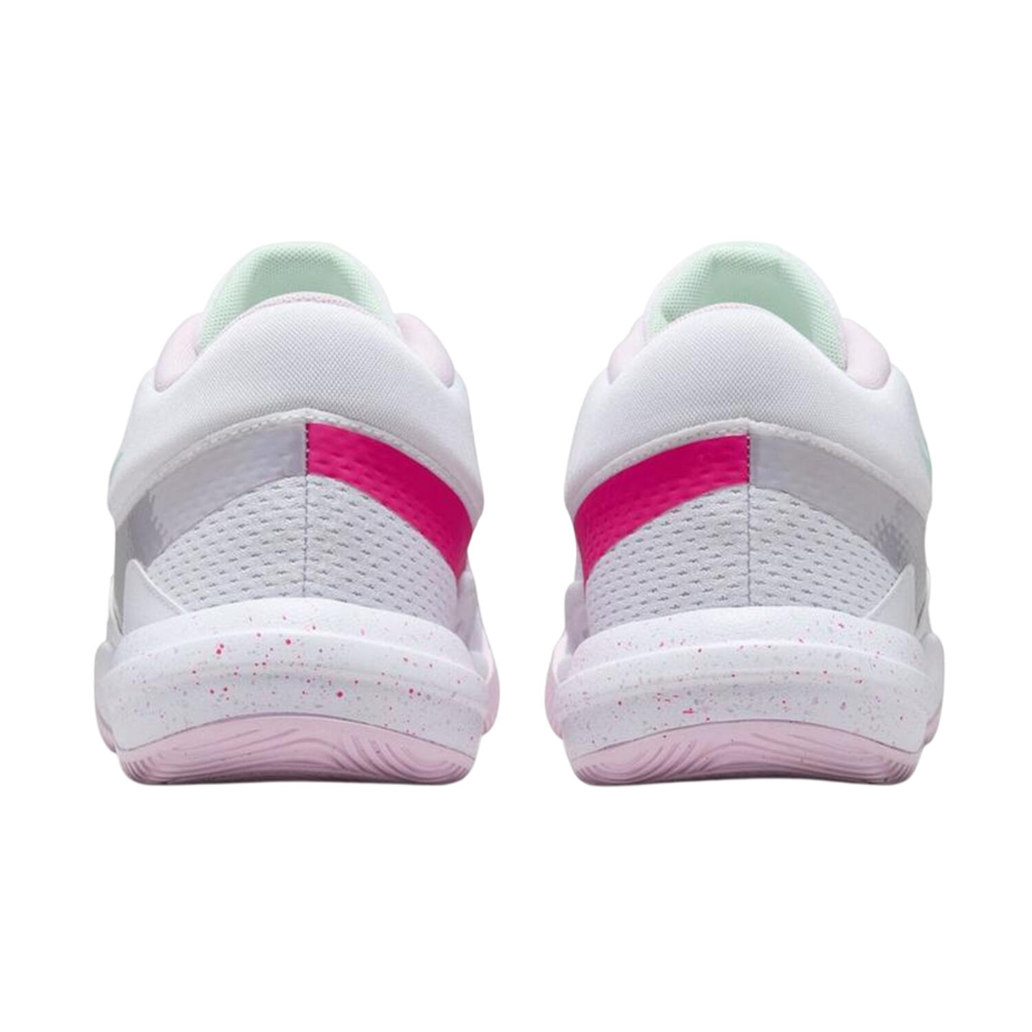 Hyperquick Scarpe Sportive LogoUomo Nike Bianco Rosa 2/4