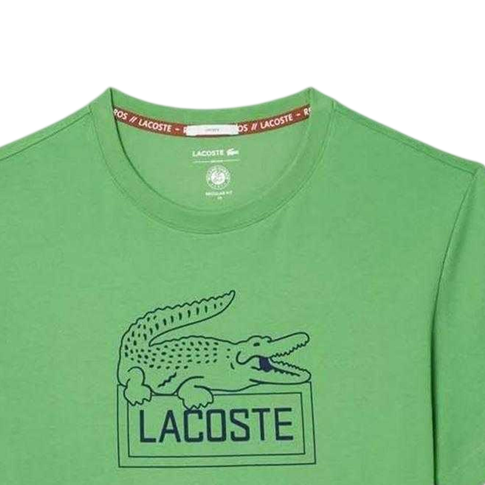 "Roland Garros Edition" TShirt für Damen Unisex, Regulär Herren Grün 3/3