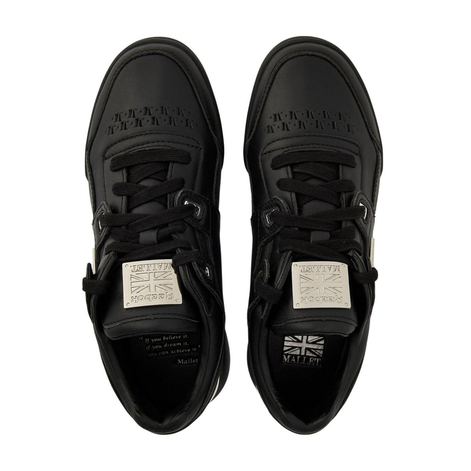 Scarpe Sportive Pelle AllenamentoUomo Reebok Mallet Nero 3/3