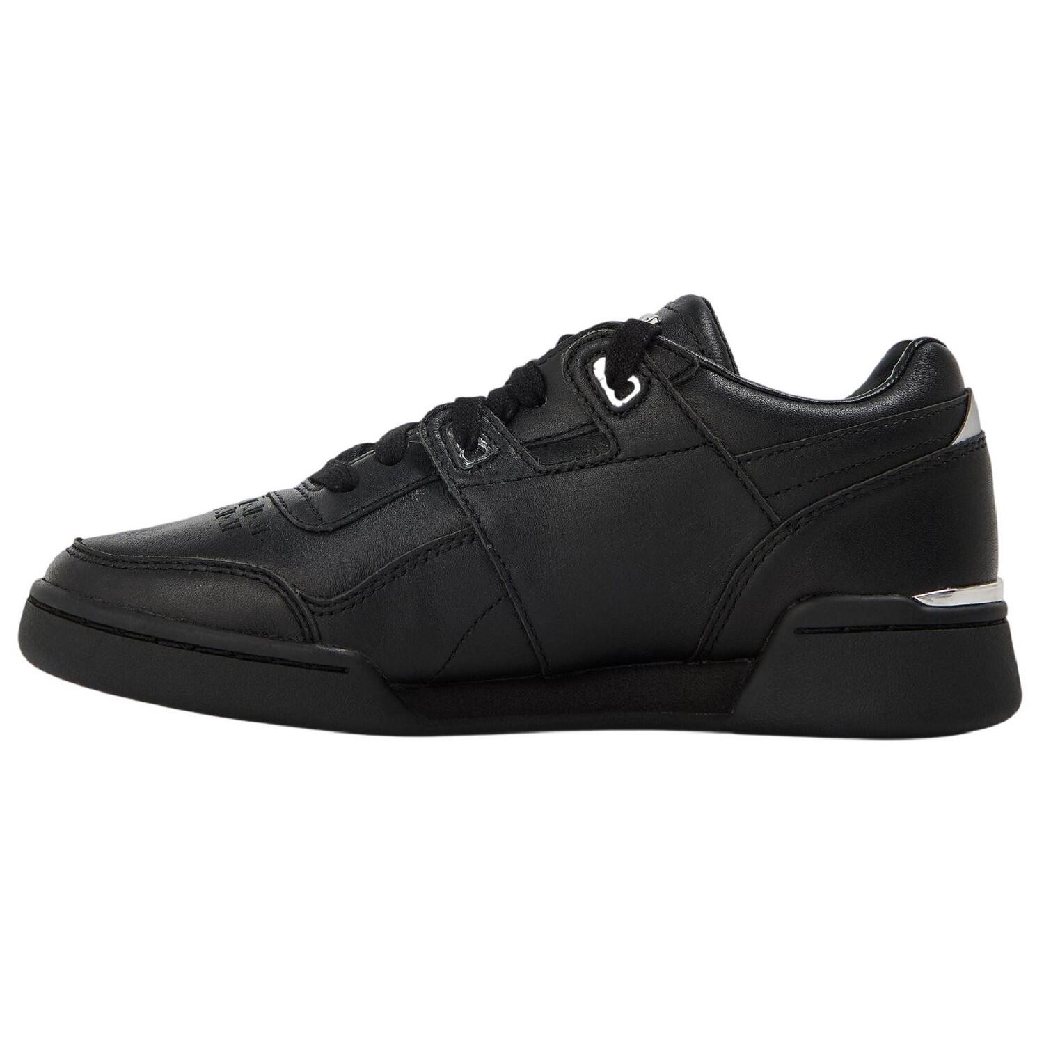 Scarpe Sportive Pelle AllenamentoUomo Reebok Mallet Nero 2/3