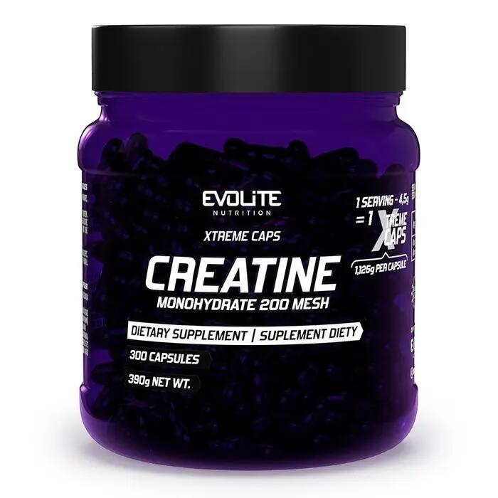 Evolite Creatine Monohydrate Xtreme 300 Caps 1/2