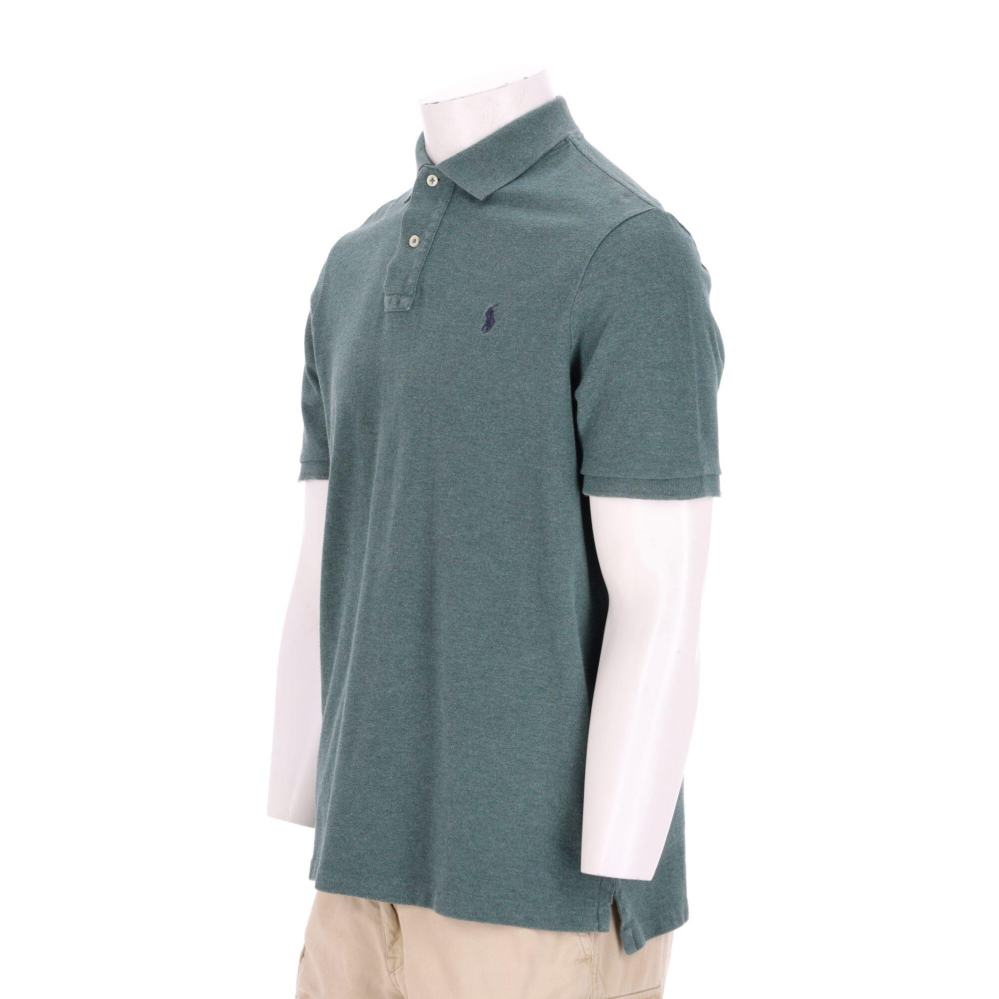 Tweedehands - Polo Ralph Lauren heren korte mouw groen - Zeer goede staat 4/7