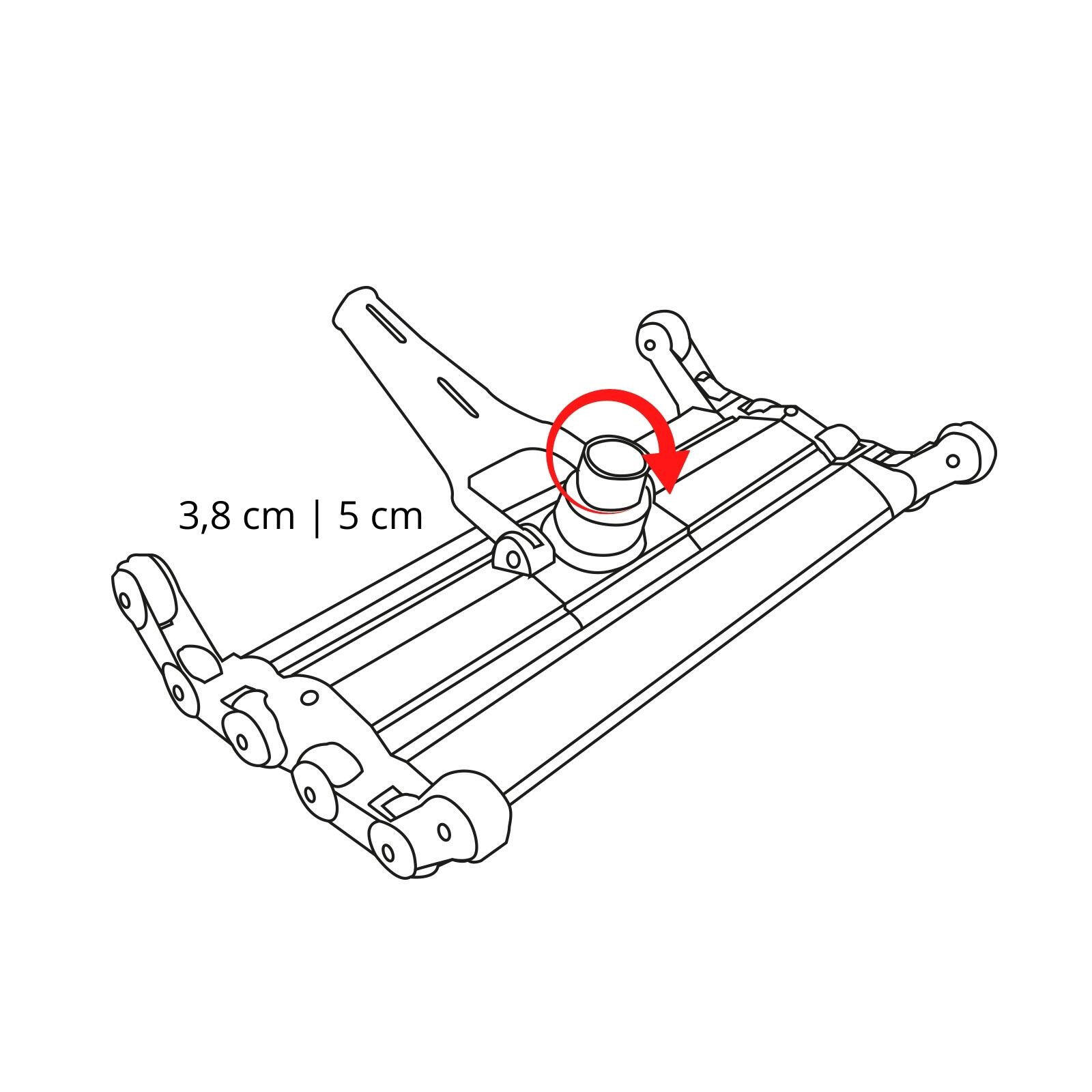 Limpiafondos Manual Articulado Kokido 35 cm con Conexión a Palomilla Incluida, C 4/5