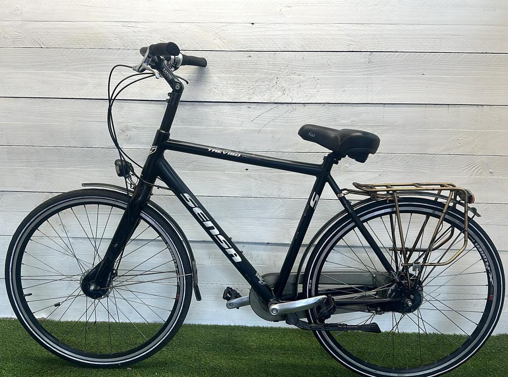 Sensa stadsfiets bike, zwart 3/3