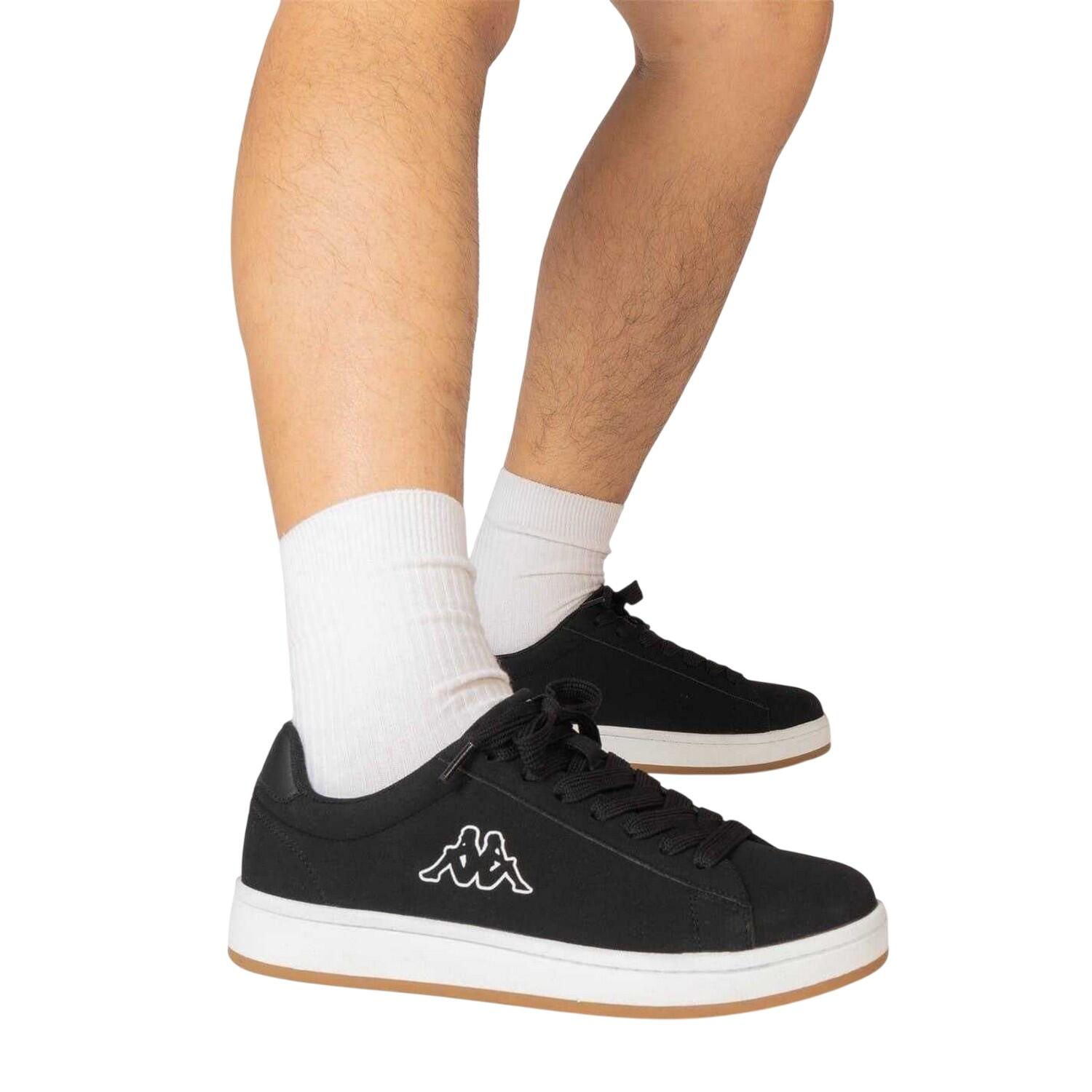Scarpe Sportive PiattaUomo Kappa Caccamo Nero Bianco 4/4
