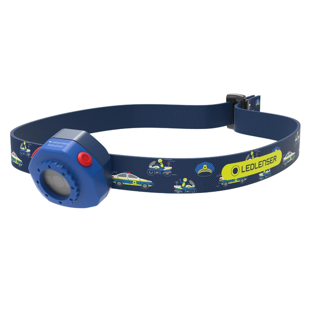 Lampe frontale rechargeable pour enfants – Camping – KIDLED4R Bleu 1/5