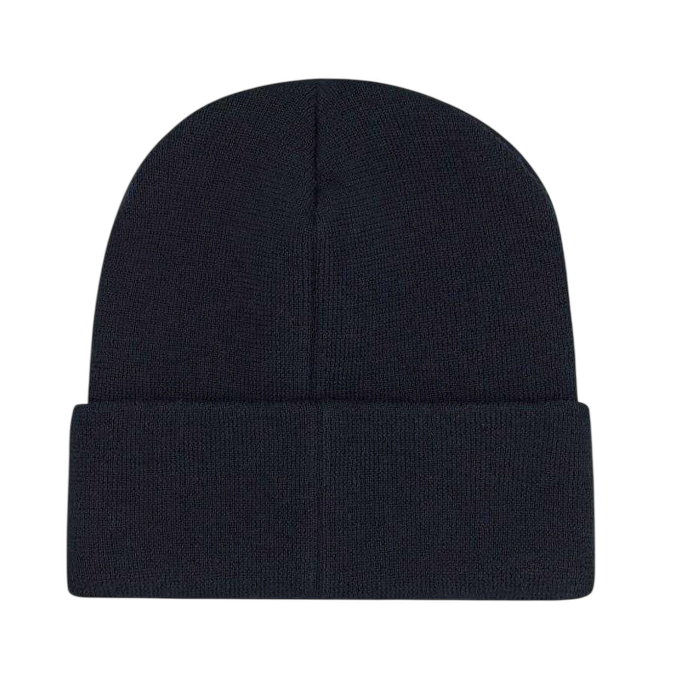 Mens Lettering Beanie (Navy) 2/2