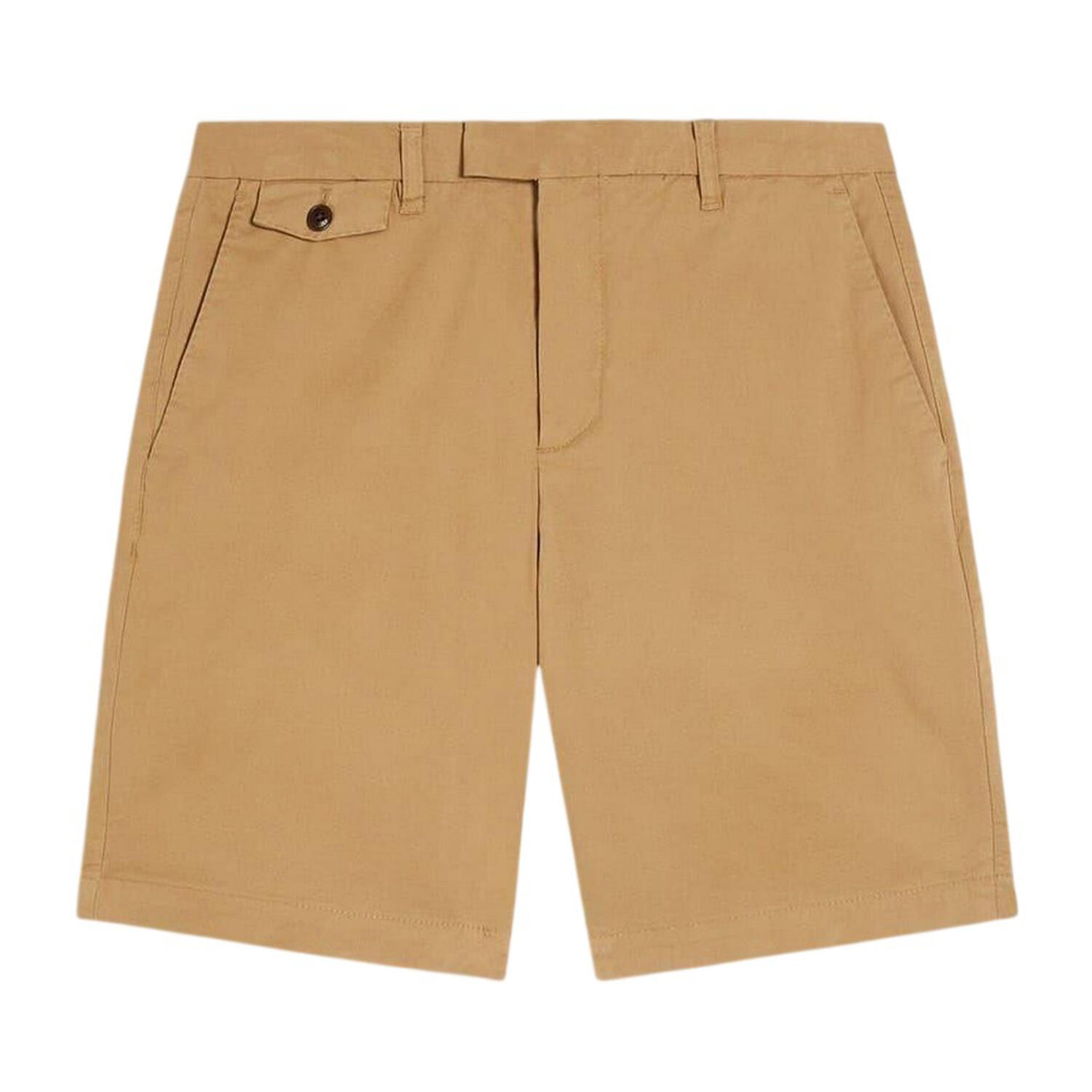 Chino Kurze Hose für Herren Hellbraun 2/4