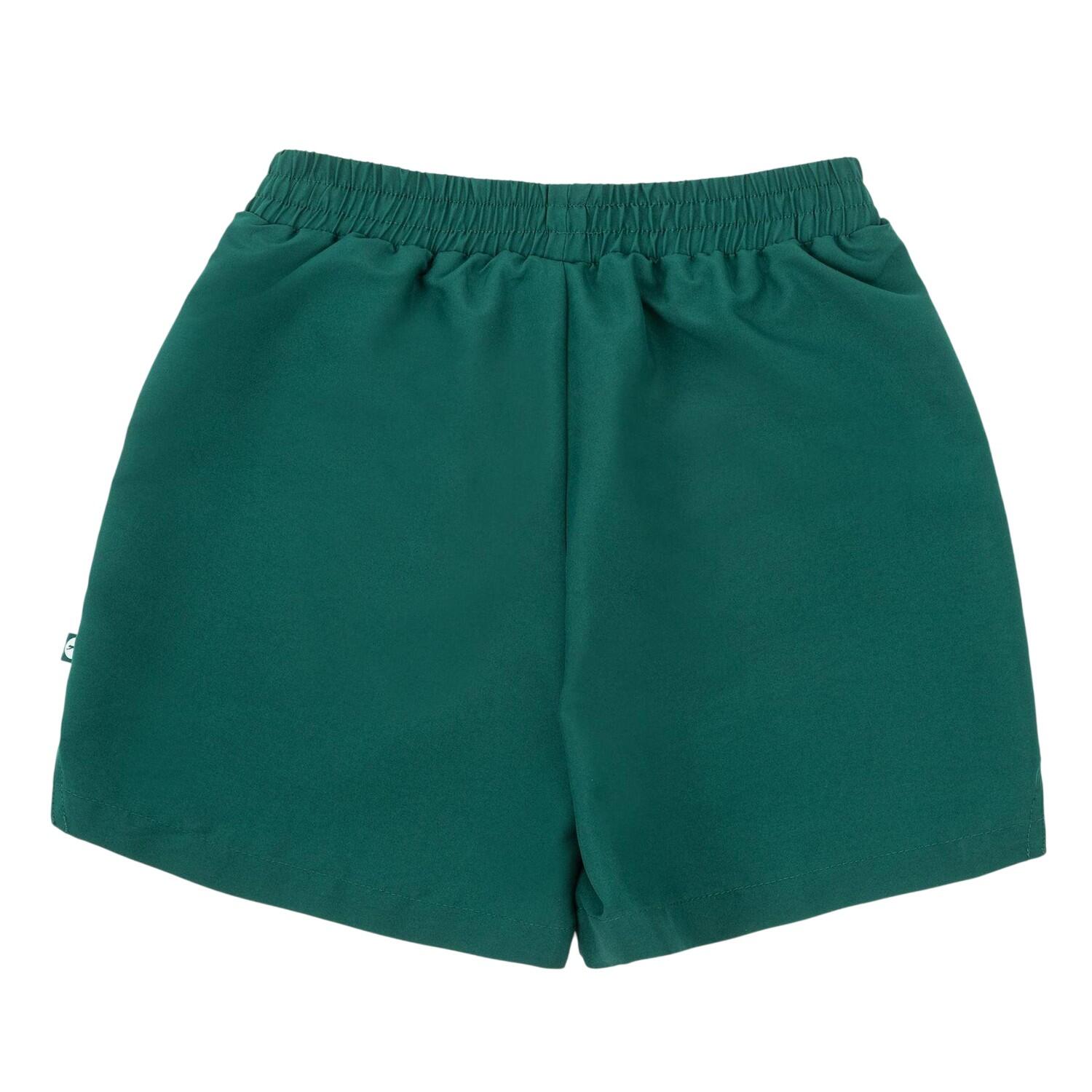 "Court" Shorts für Kinder , Tennis Herren Tannengrün 2/2