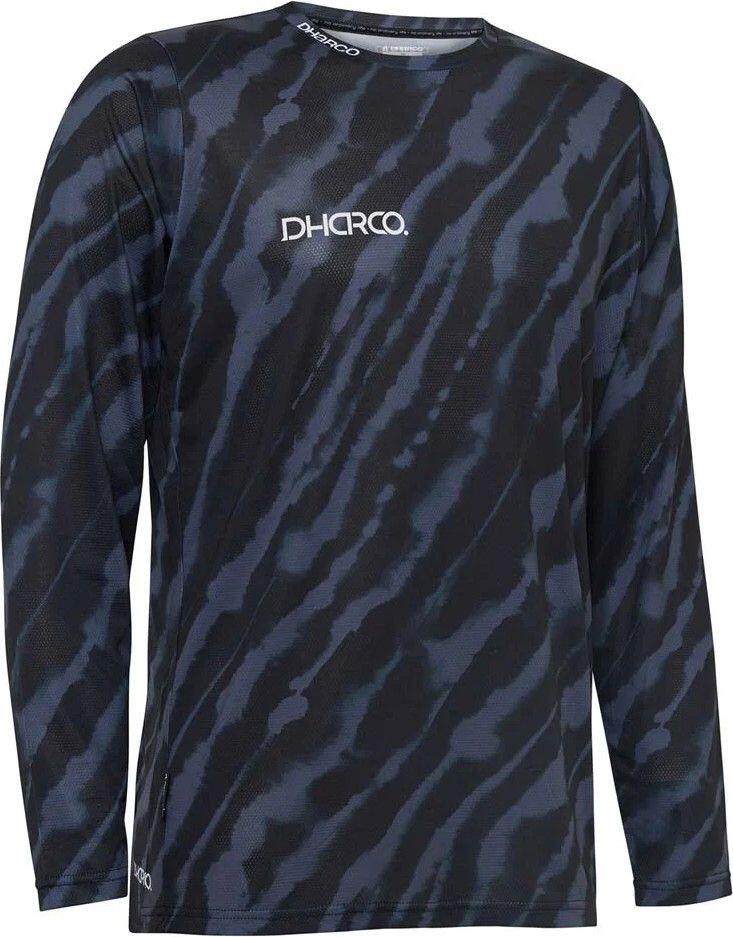 Dharco Race Jet Stream Long Sleeve Jersey Grey/Black 2/6