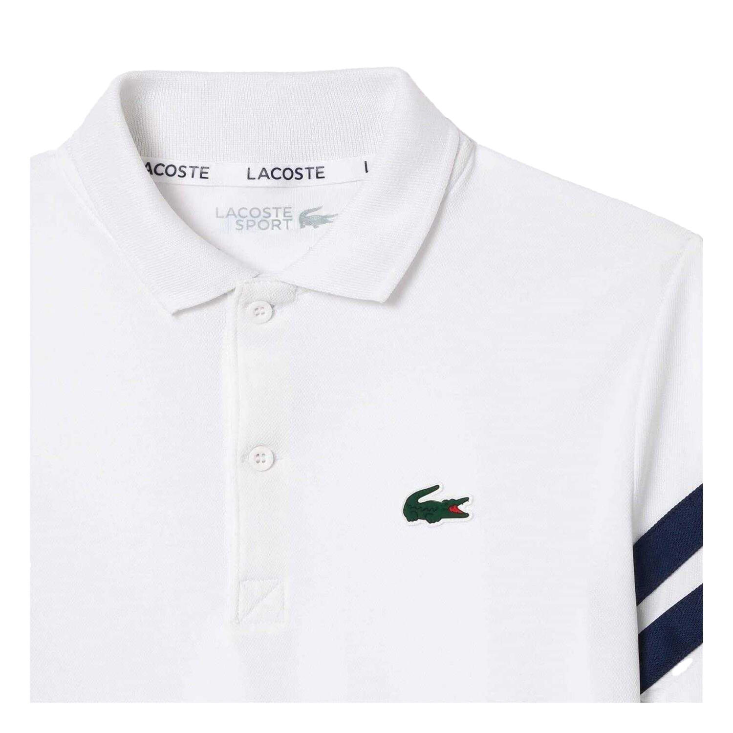 Poloshirt für Kinder Weiß/Marine 3/3