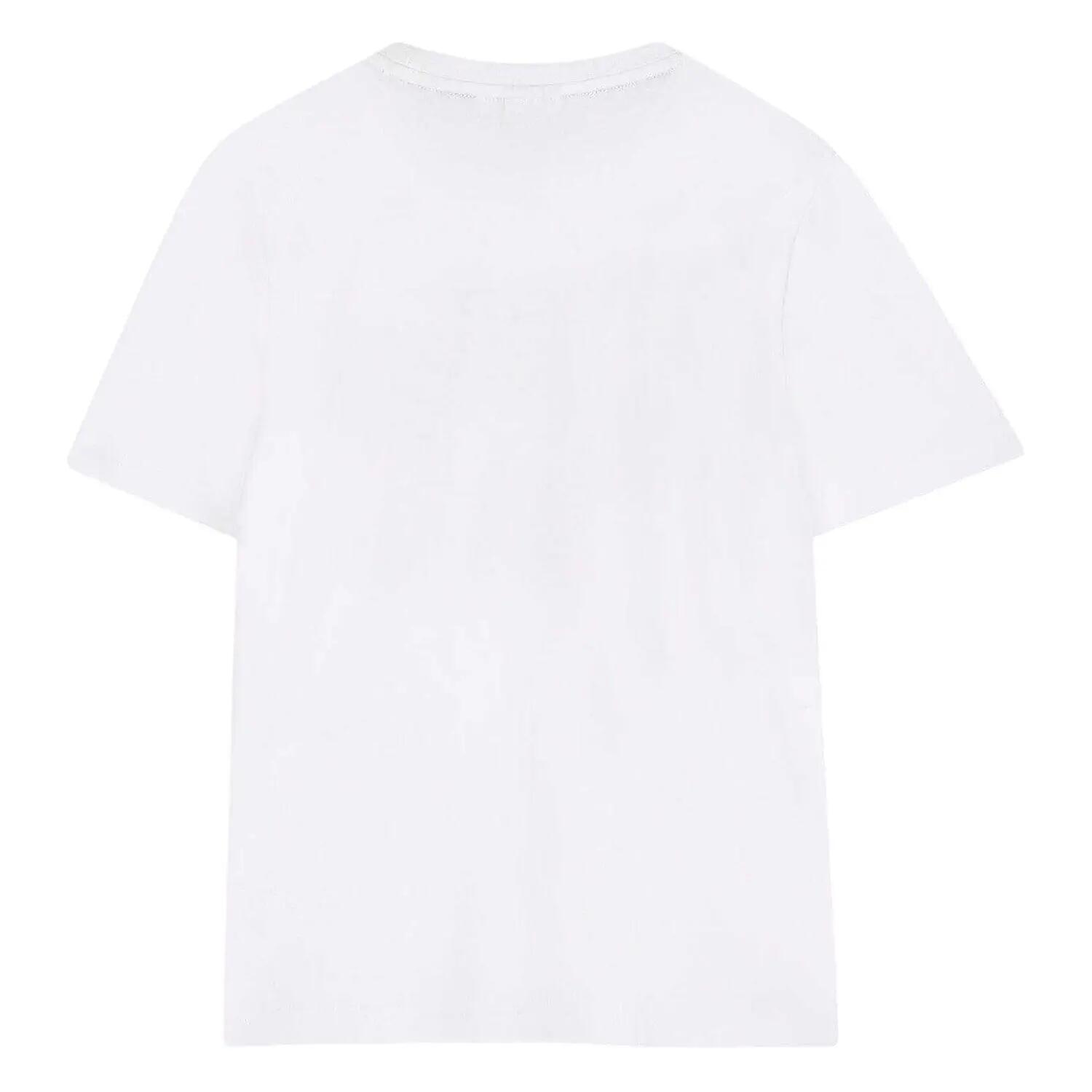 Tshirt Motif/style Monogramme Enfant (Blanc) 3/3