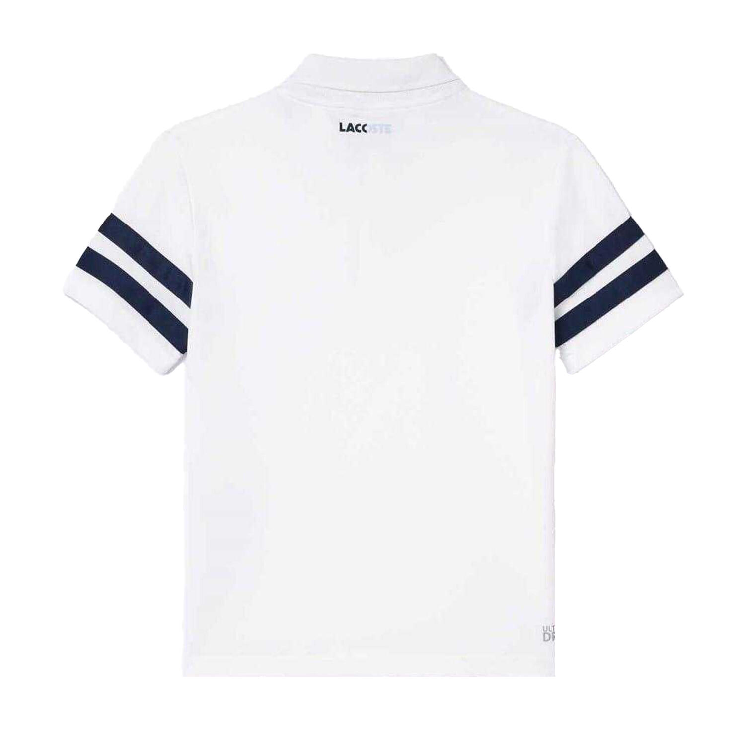 Poloshirt für Kinder Weiß/Marine 2/3