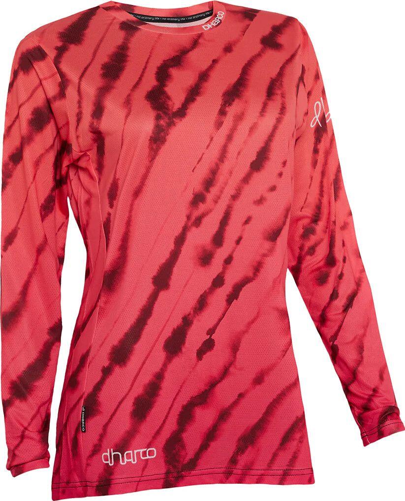 Dharco Race Val Di Sole Women's Long Sleeve Jersey Pink/Orange 2/6