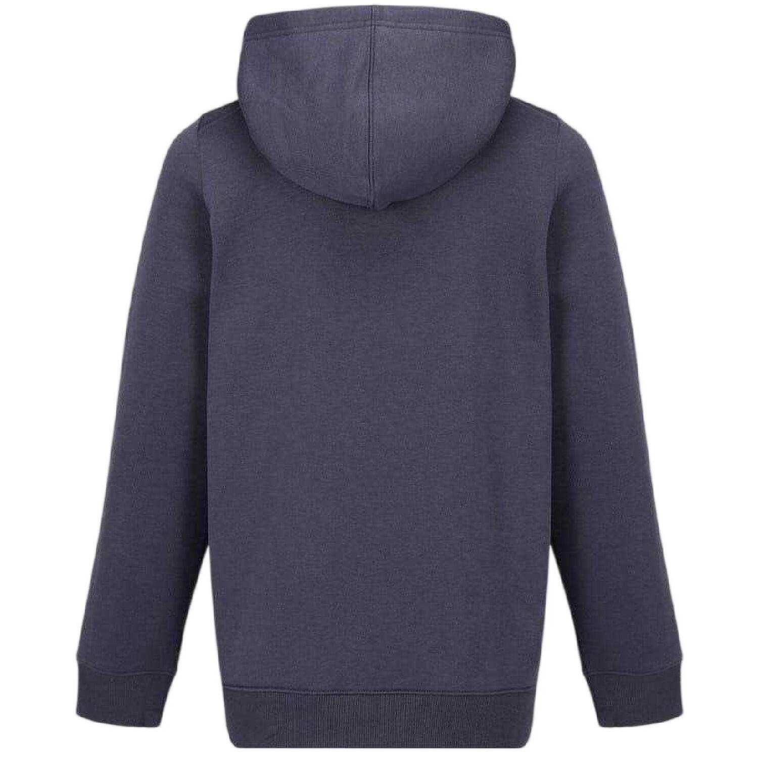 Felpa Con Cappuccio E Zip Intera Aderente Logo Donna Slazenger Carbone 2/2