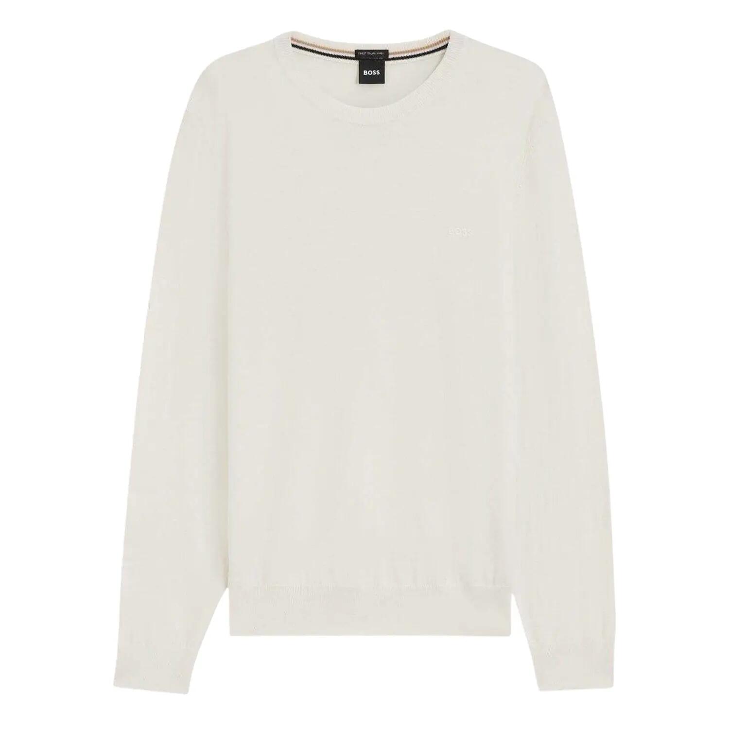 Pull Motif/style Logo Homme (Blanc) 2/4