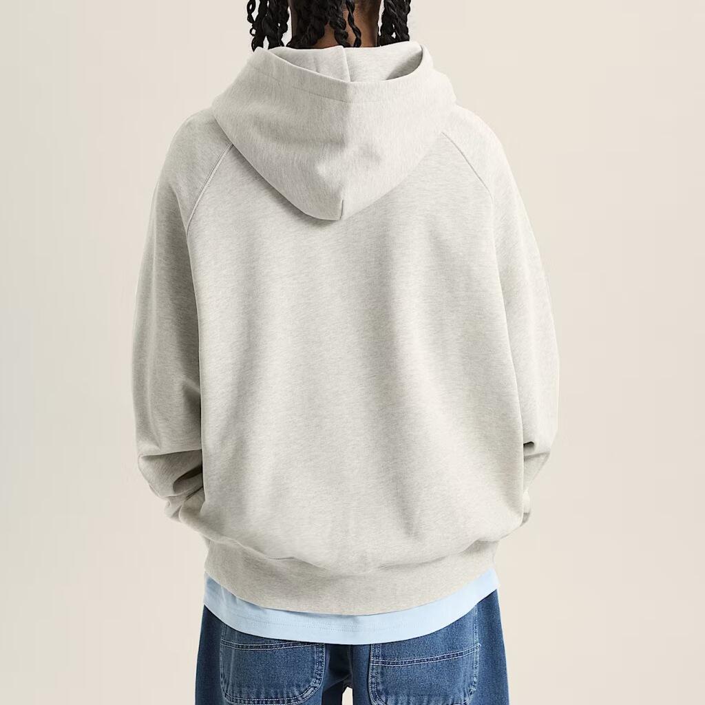 Bluza polarowa VANS LX PREMIUM HOODIE FLEE Szary 3/5