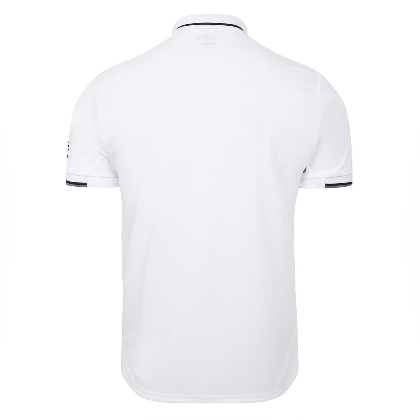 Poloshirt für , Gerippter Ärmelaufschlag Herren Weiß 2/2