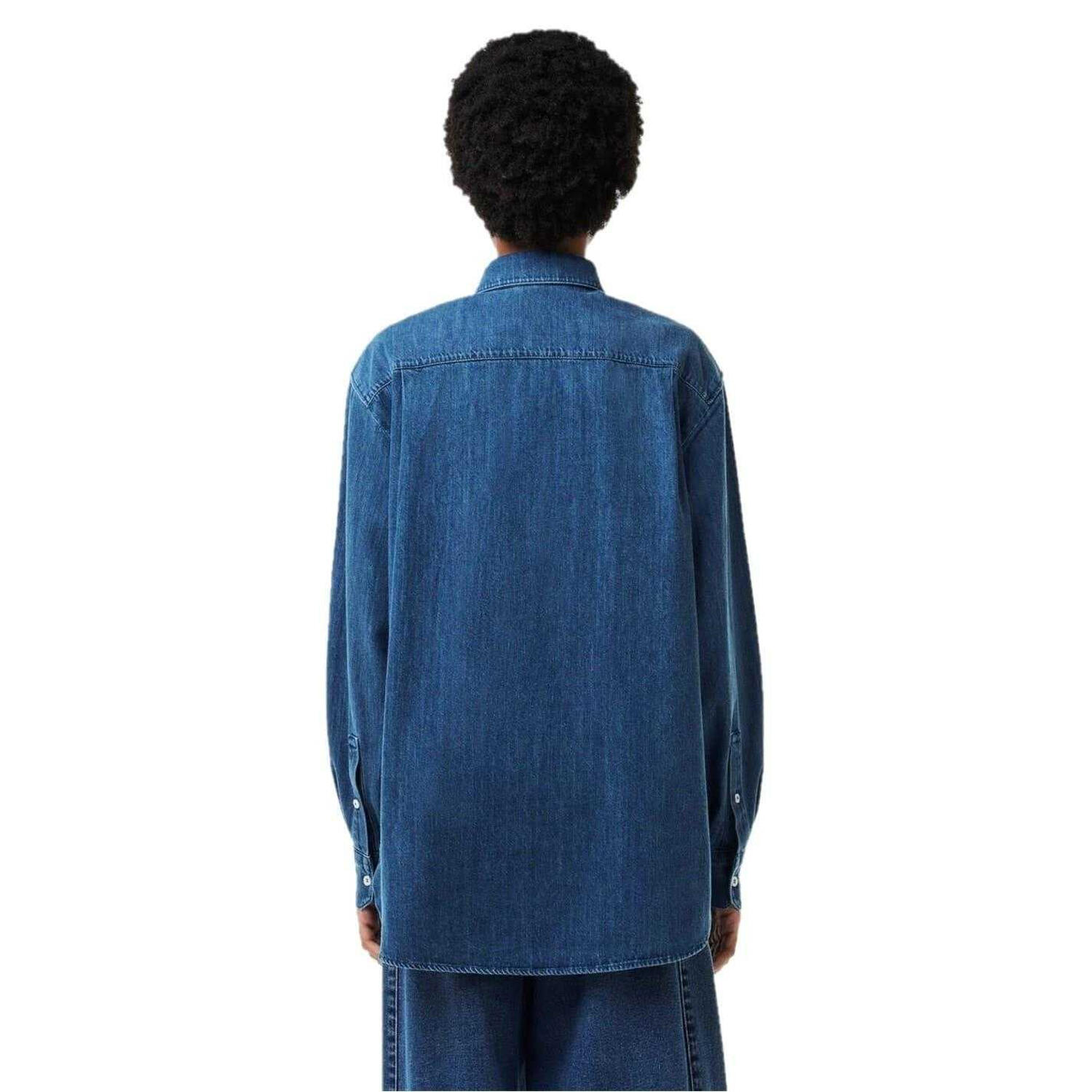 Hemd für , Denim Damen Mittelblau 3/4