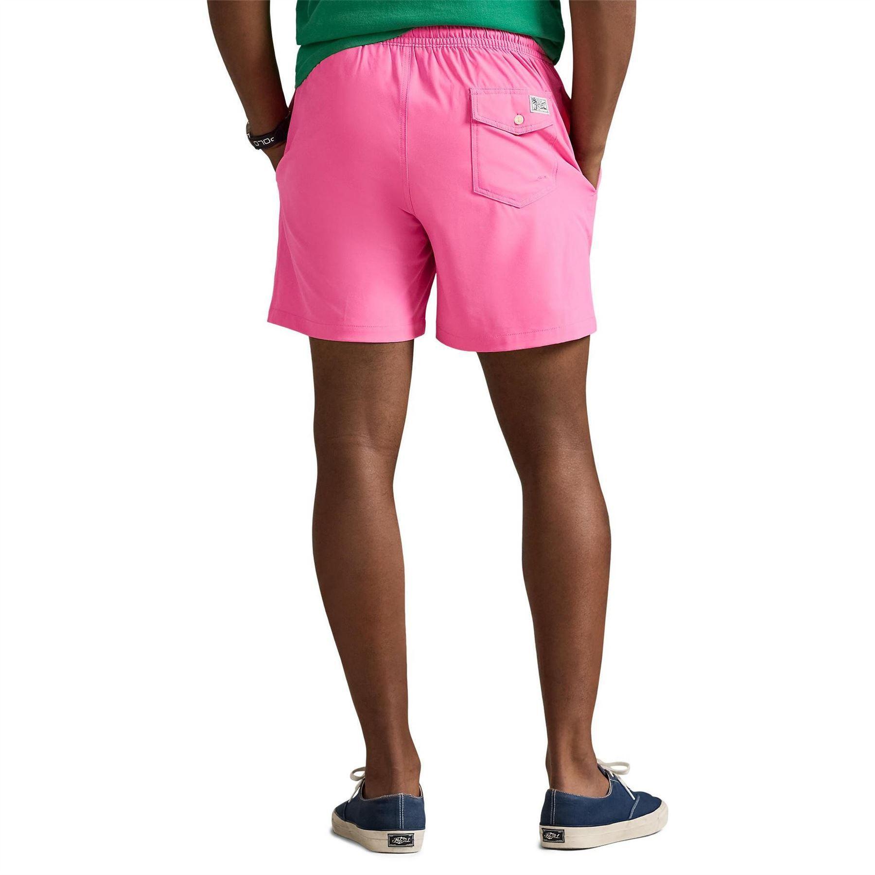 Short De Bain TRAVELLER Homme (Rose) 4/5