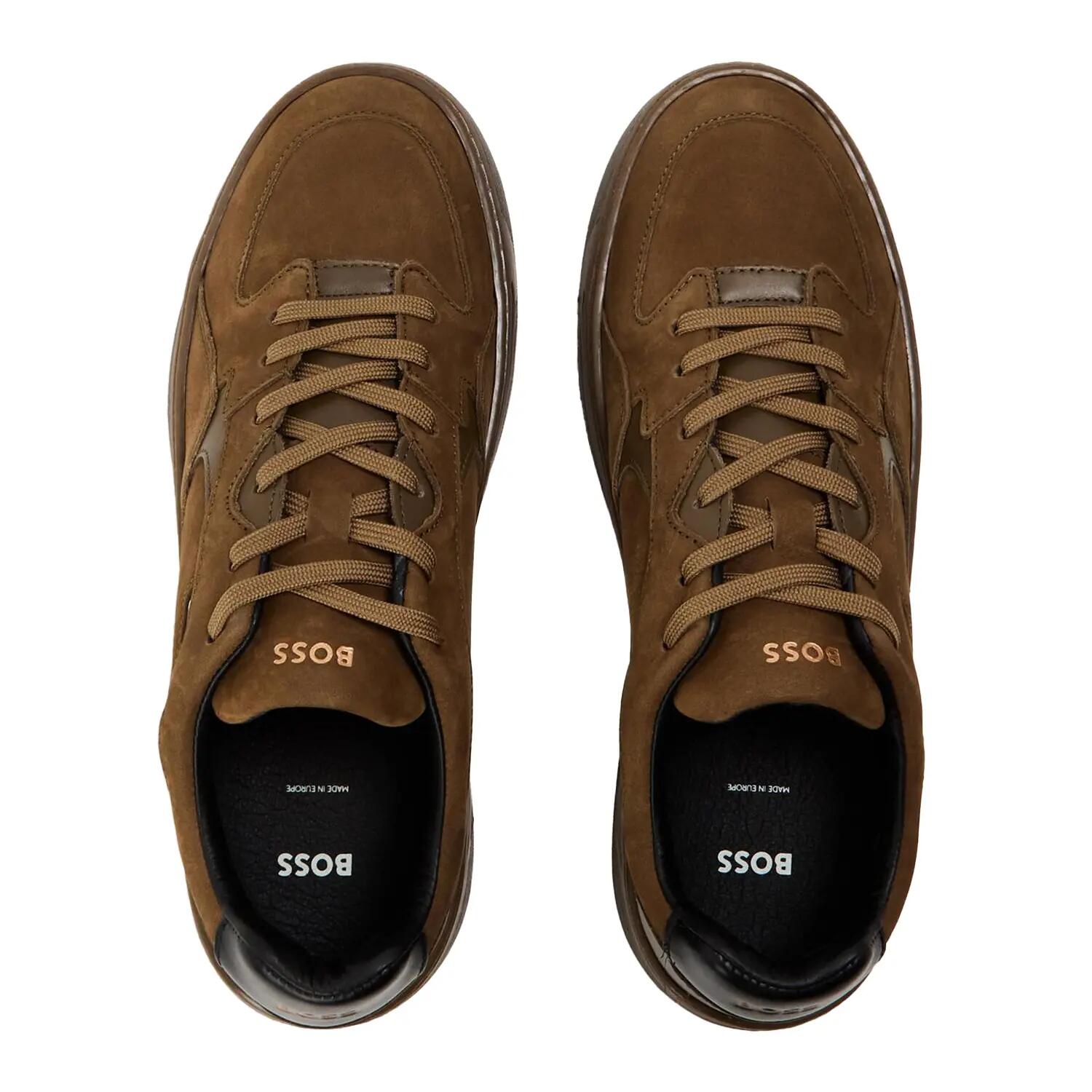 Baskets BALTIMORE Homme (Vert Foncé) 3/4