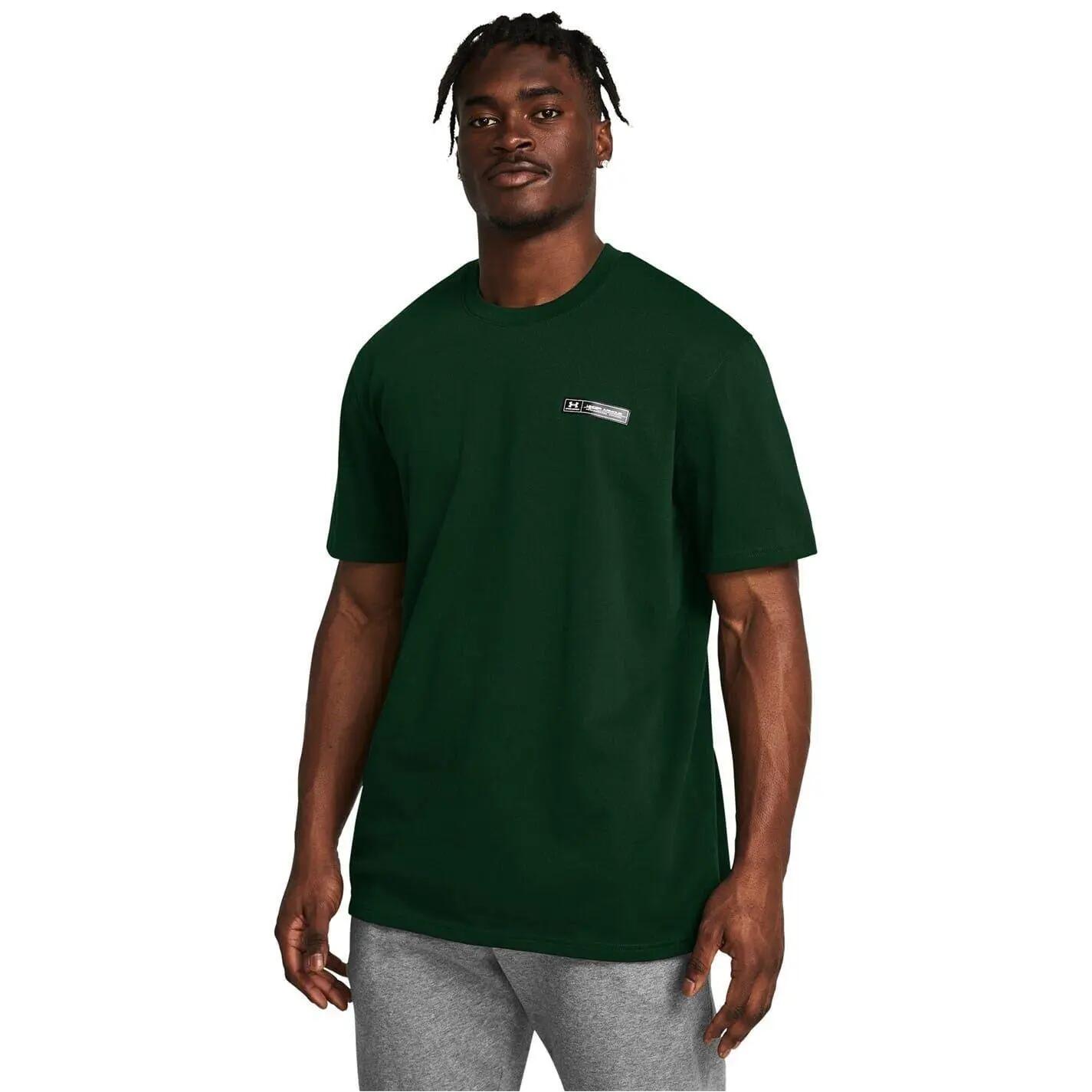 "Performance" TShirt für , Schwer, Fitnessstudio Herren Grün 3/5