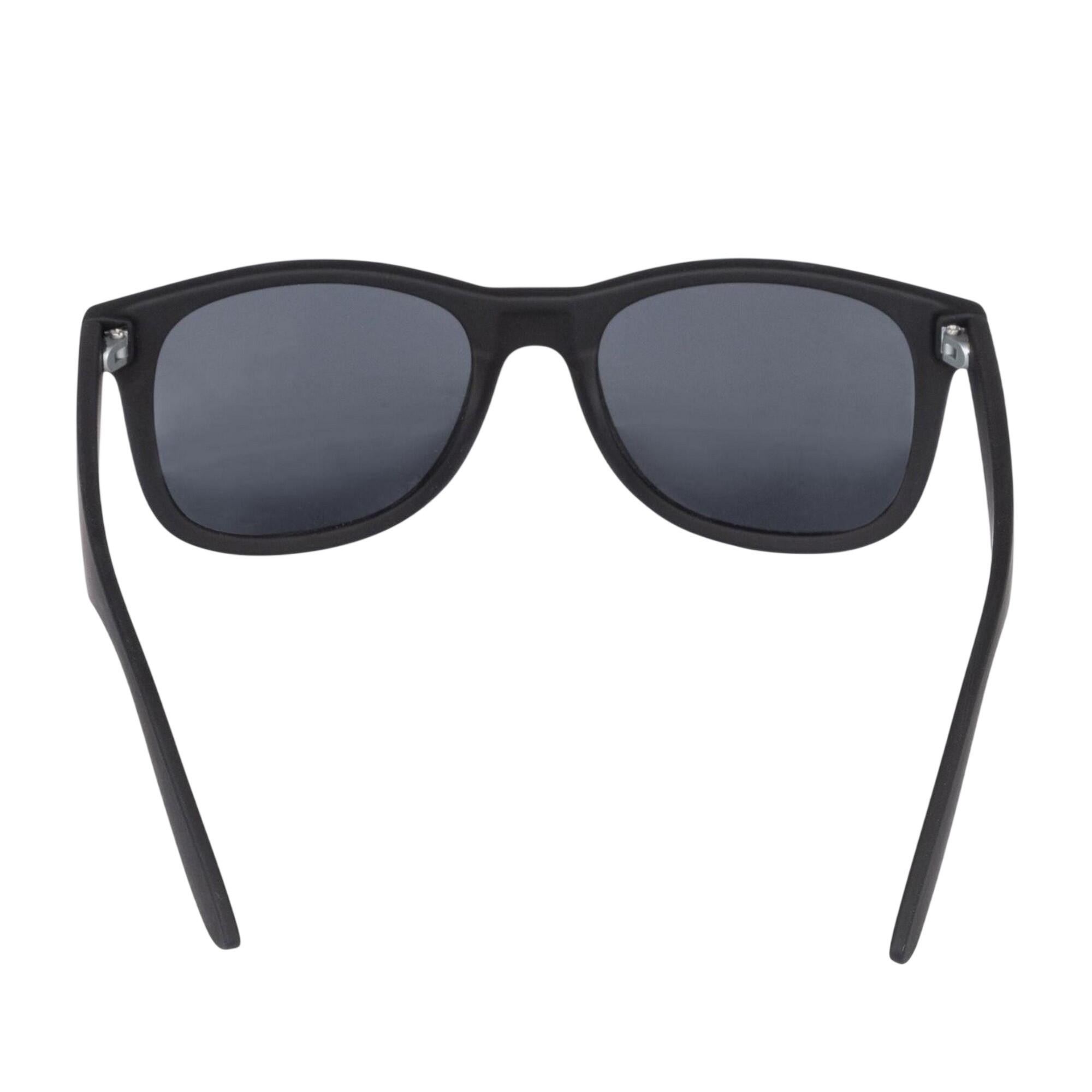 "Wayfarer" Sonnenbrille für Herren Damen und Herren Schwarz/Grau 2/4
