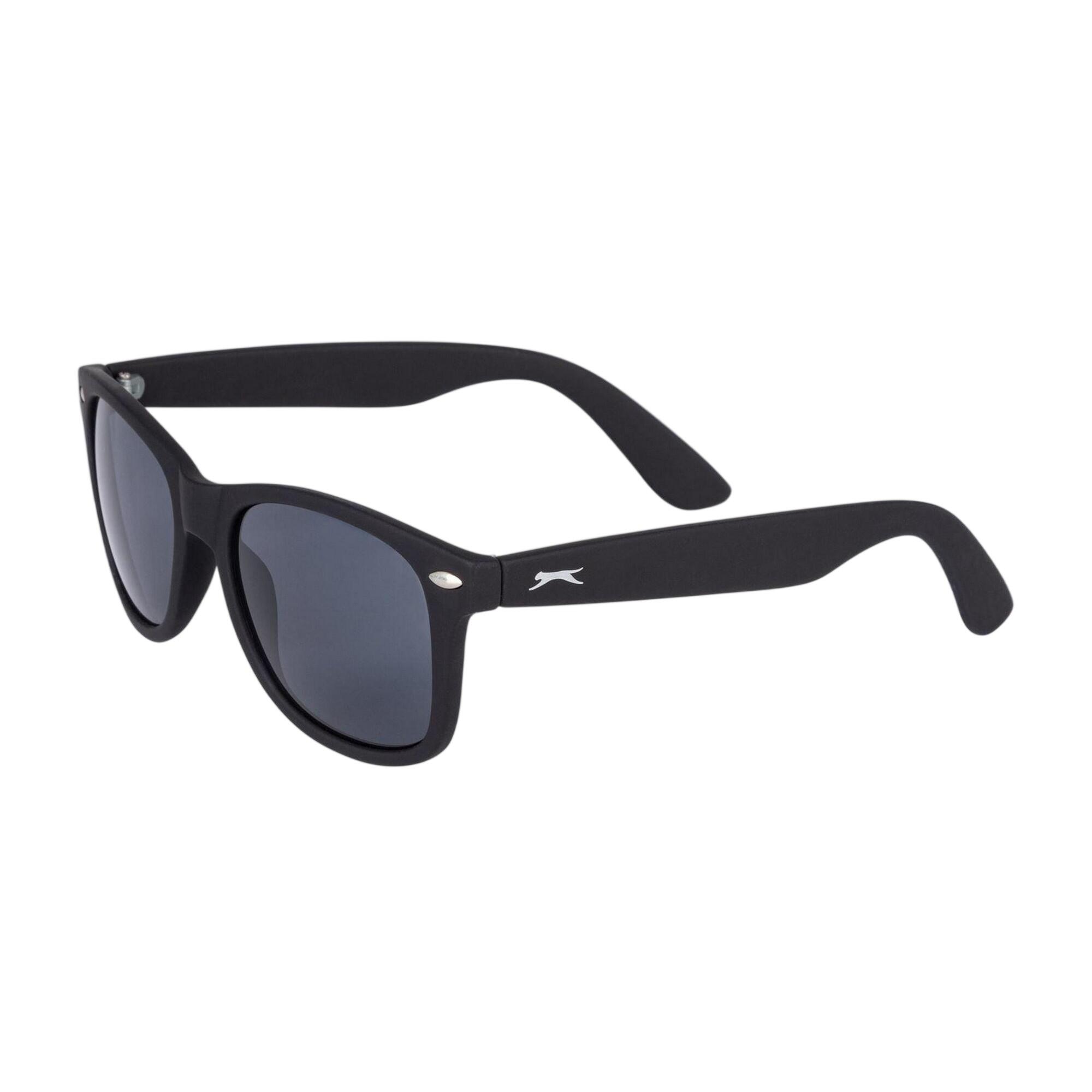 "Wayfarer" Sonnenbrille für Herren Damen und Herren Schwarz/Grau 4/4