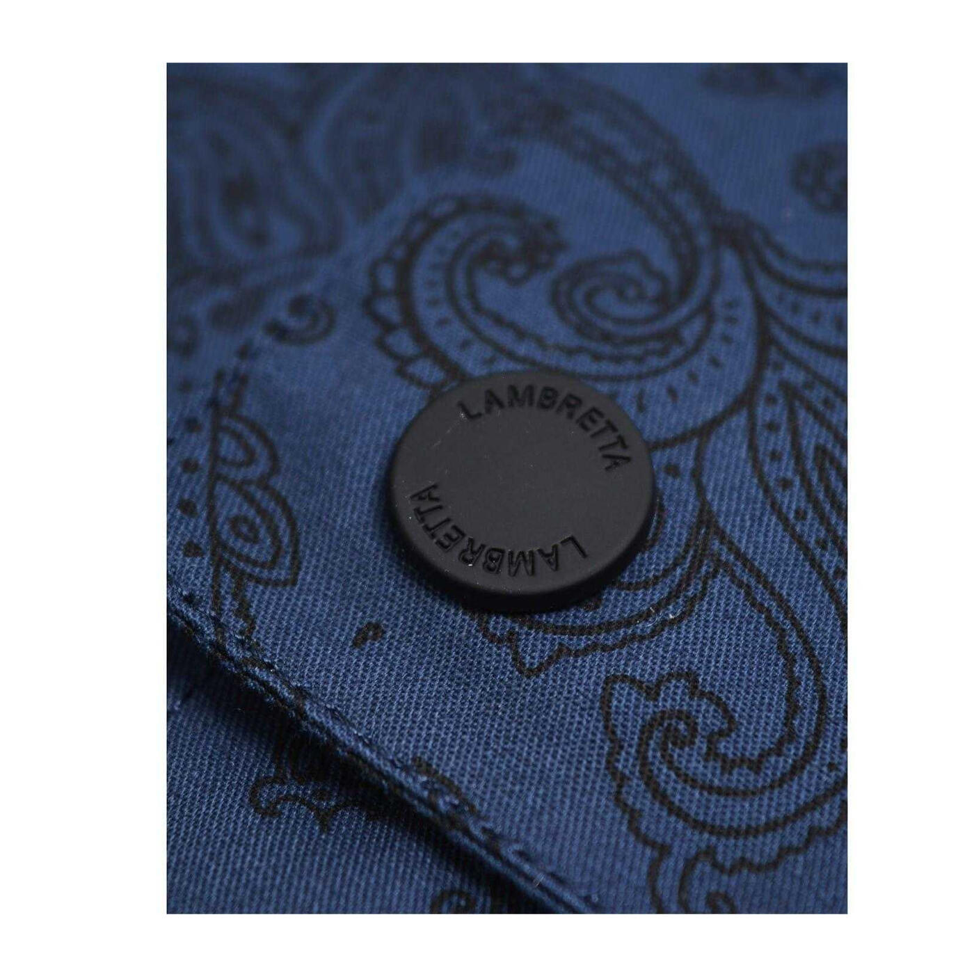 Mens Hooded Jacket (Blue Print) 3/3