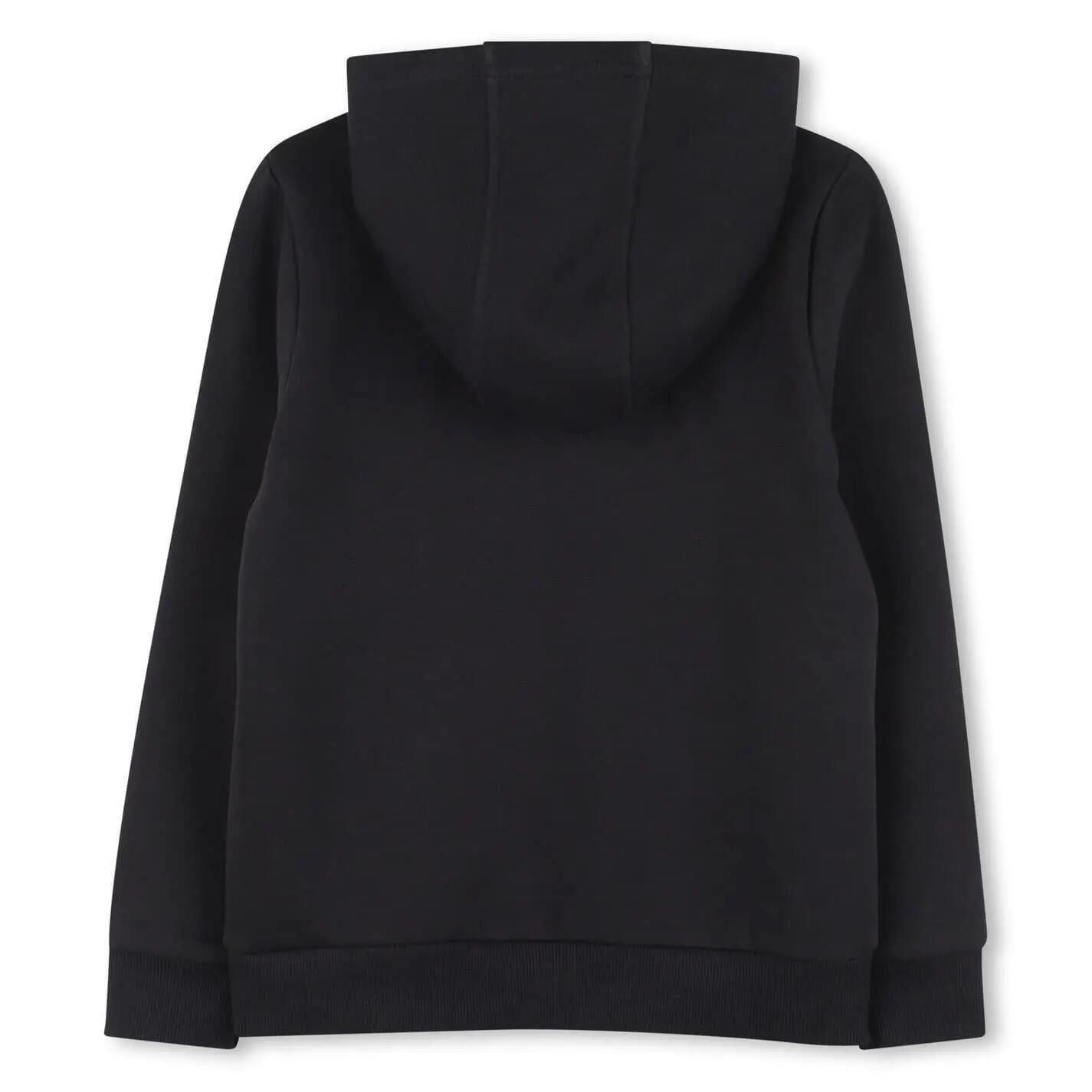 Sweat À Capuche Motif/style Ligne Enfant (Noir) 2/3