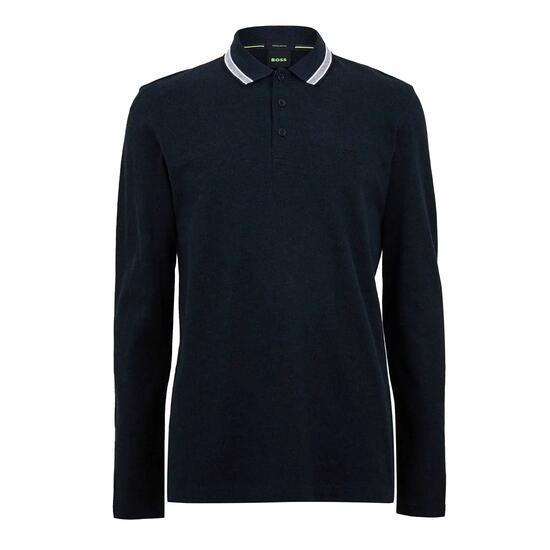 Polo Manches Longues PLISY Homme (Bleu Marine)