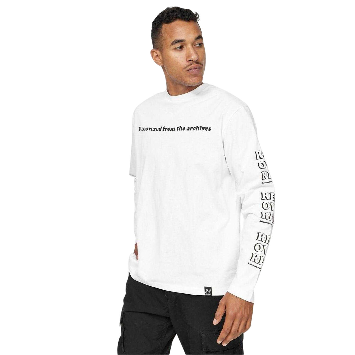 "Retro" TShirt für Herren, Baumwolle Kinder Weiß 3/4