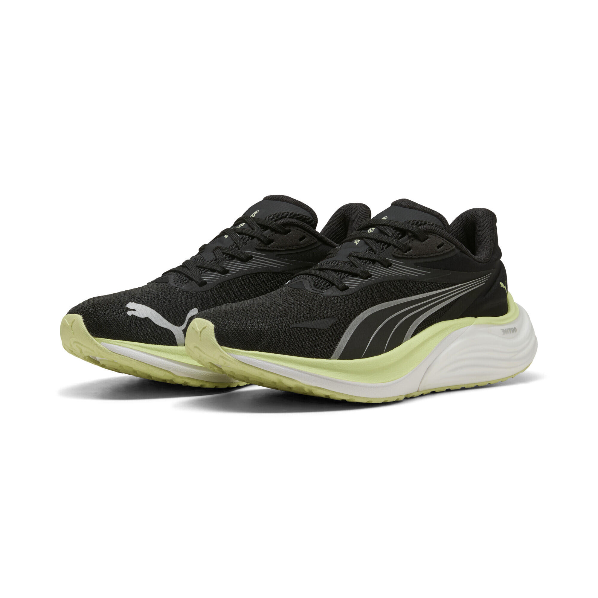 Cizme cross training femei talpă amortizată, Electrify Nitro 4, negru PUMA