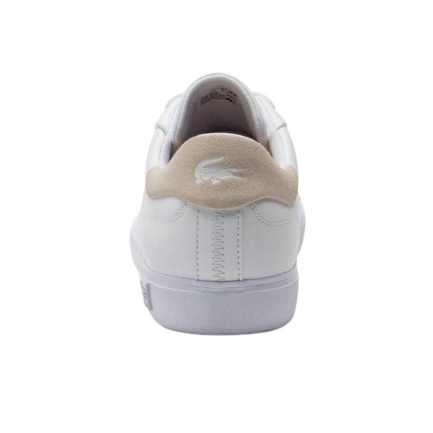 "Powercourt 2.0" Sneaker für , Leder Damen Weiß 3/4