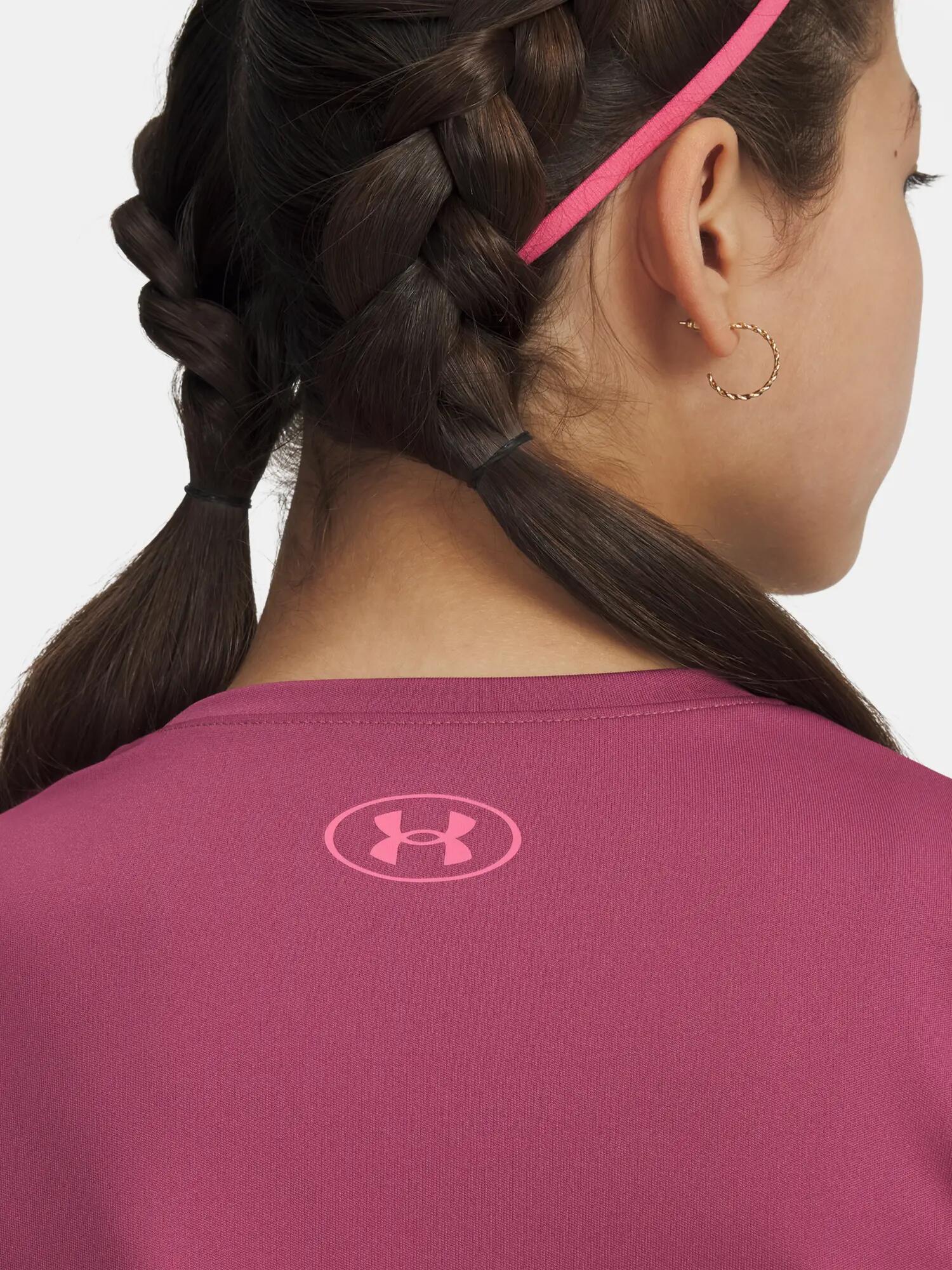 "Tech Varsity" TShirt für , Performance Kinder Fuchsie 5/6