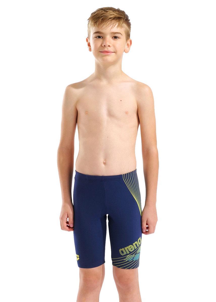 Spodenki do pływania Arena Design Navy - jammery chłopięce 4/5