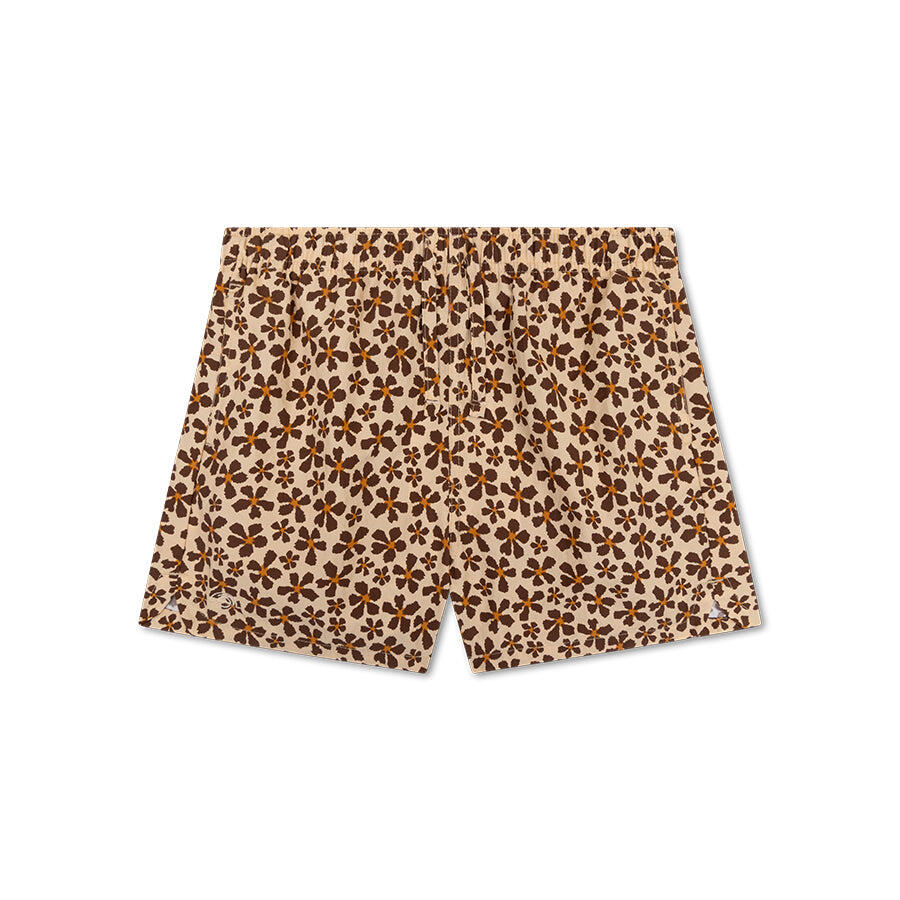 Swim Essentials Swim Shorts Girls - Orange - Wild Flower 1/1