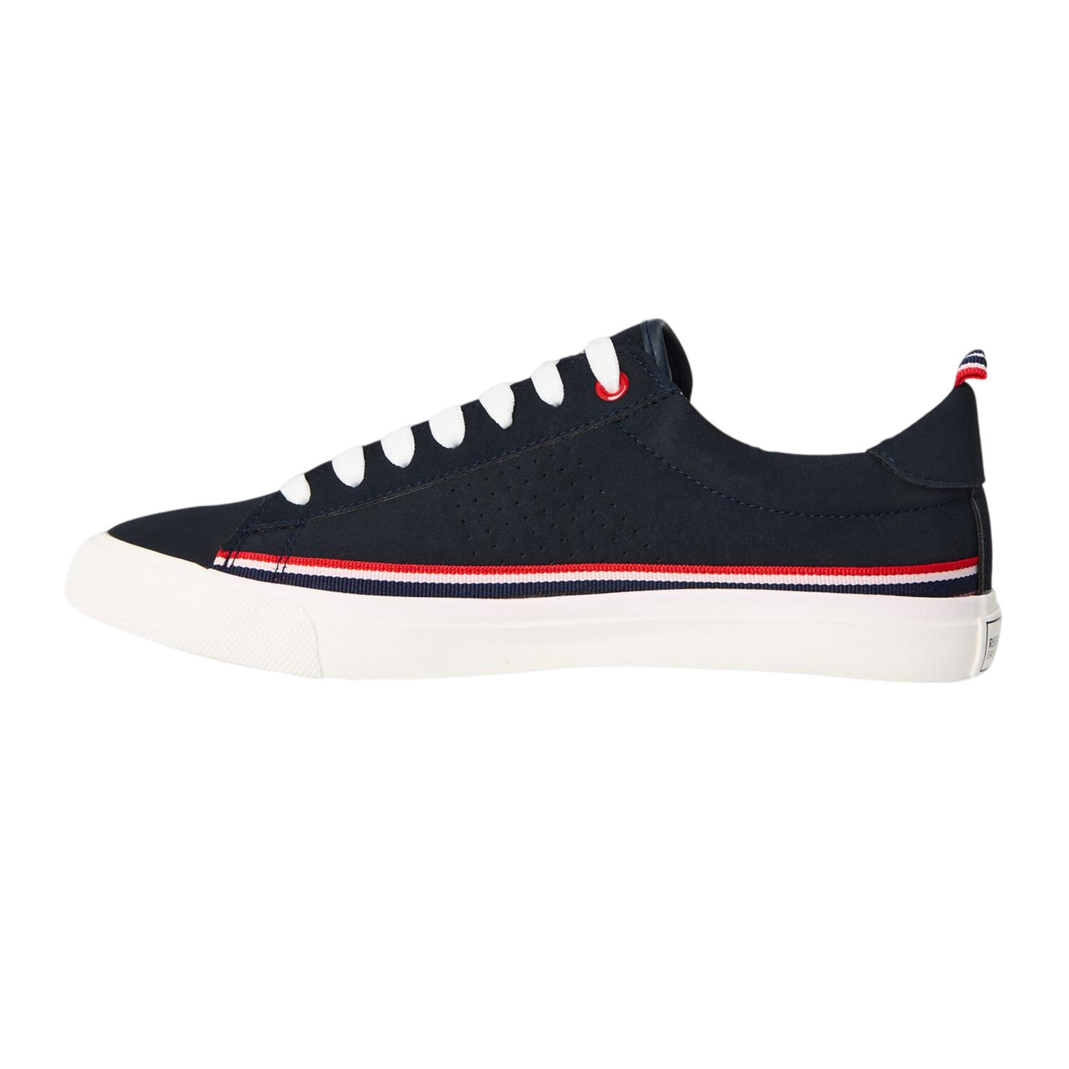 Scarpe Sportive Pelle Taglio Basso PiattaUomo Regatta Blu Navy 2/4