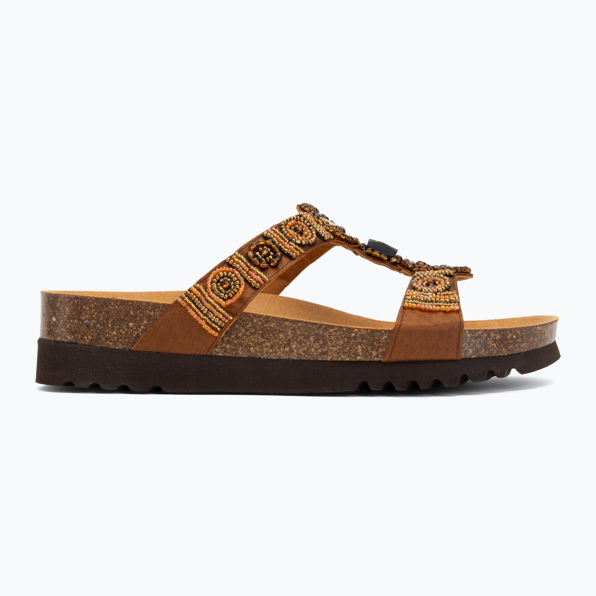 Klapki damskie Scholl New Bogota Wedge Med 2/7