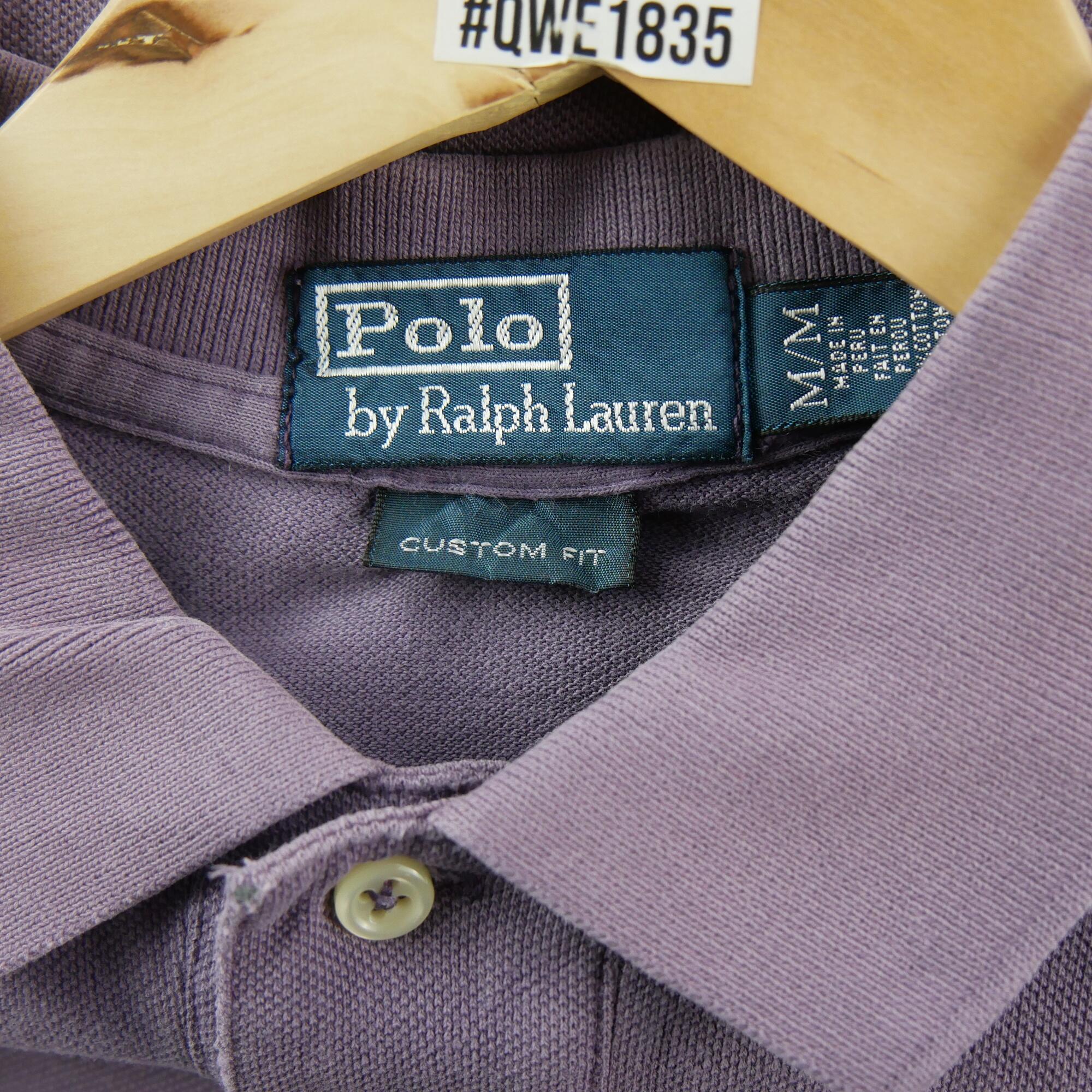 Second hand - Polo uomo maniche corte Custom Fit Polo Ralph Lauren - Stato buono 7/7