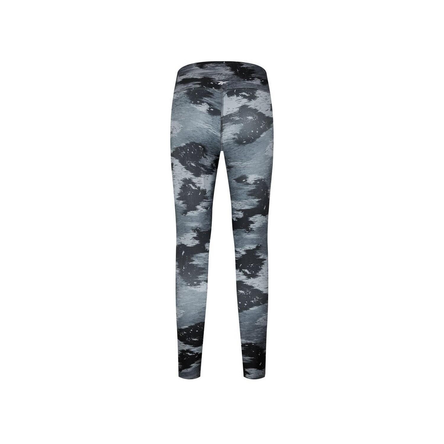 Legging Motif/style Course À Pied Femme (Noir) 2/2