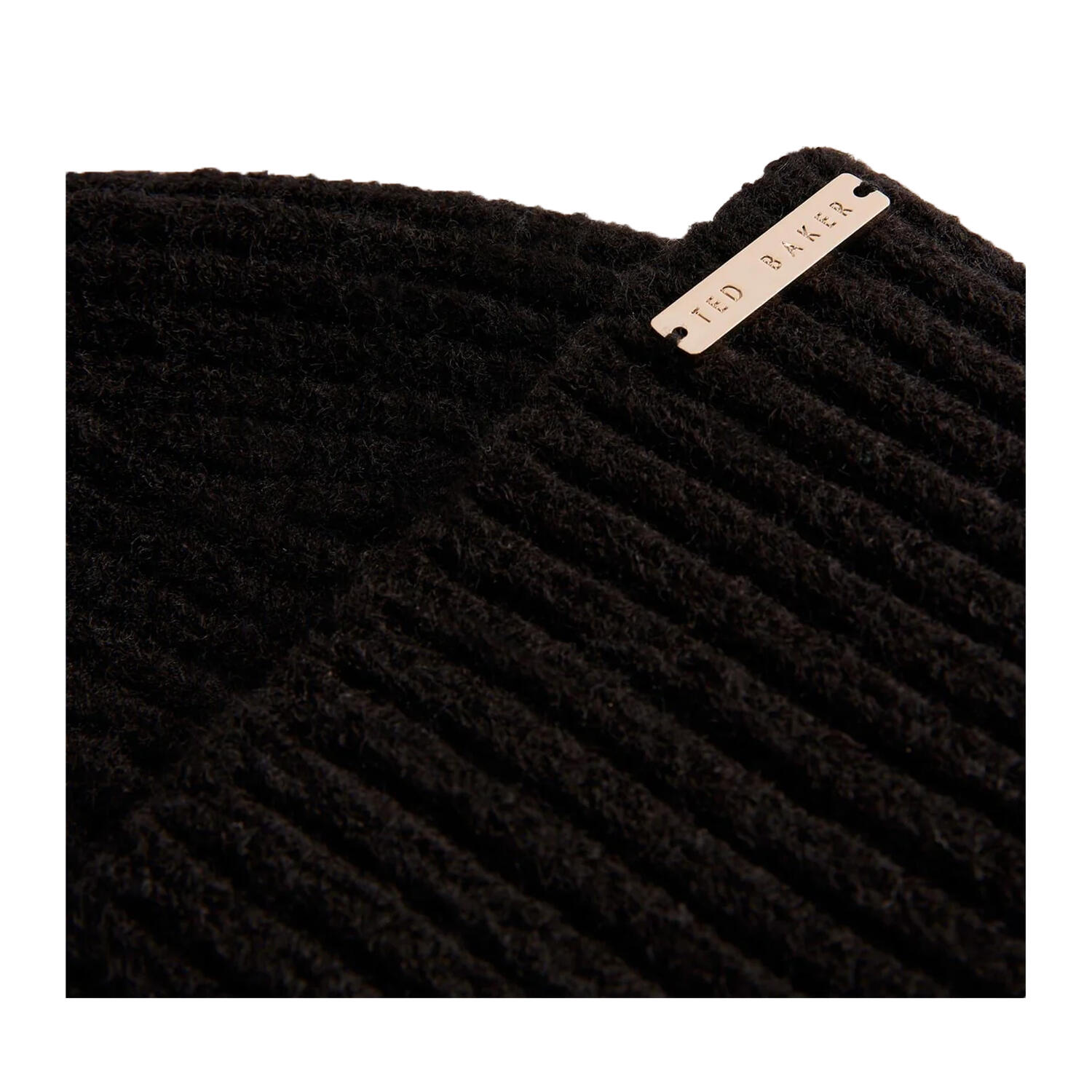 Cappello Bobble Inverno Adulto Unisex Ted Baker Nero 2/3