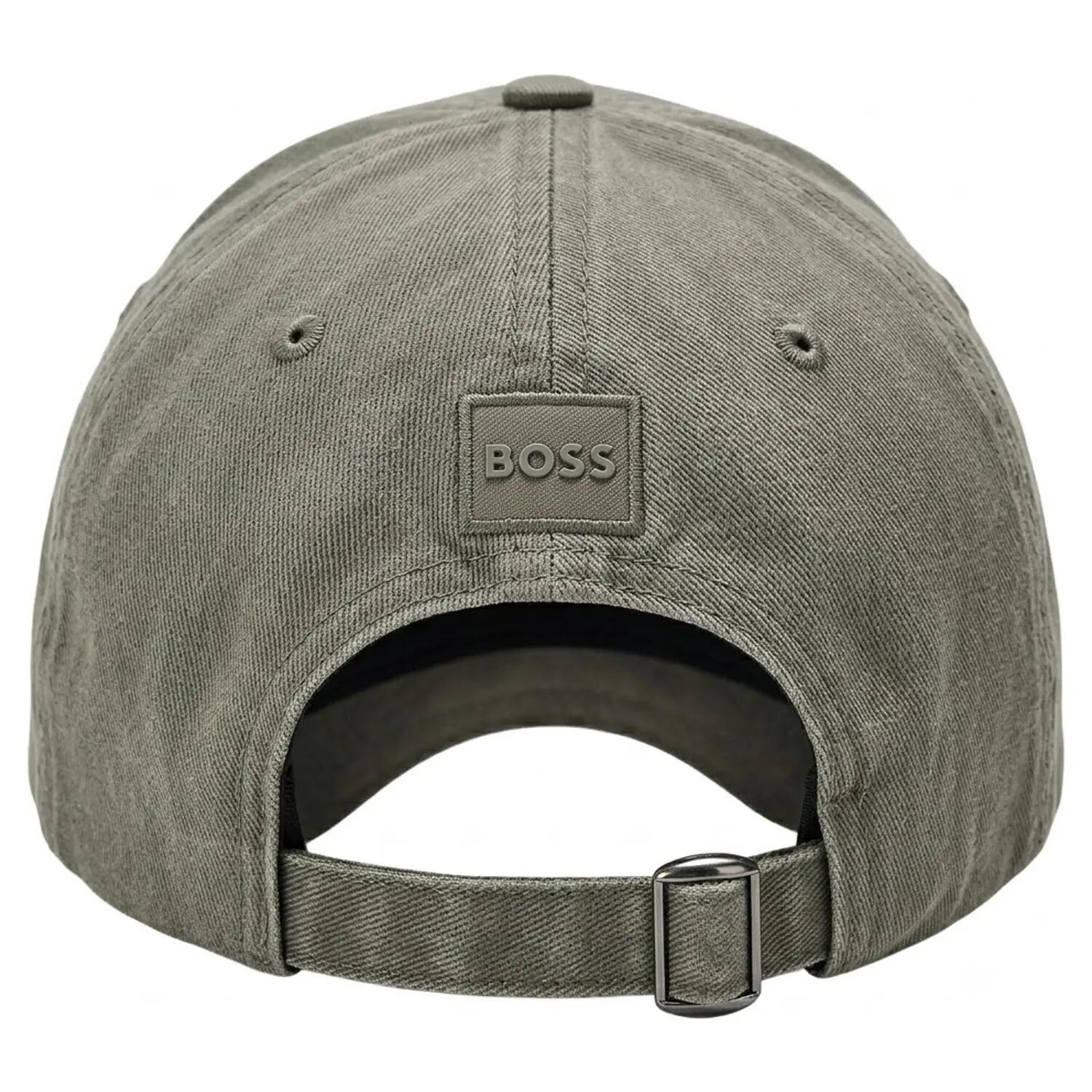 Cappellino Da Baseball Cotone Uomo Boss Verde 2/2