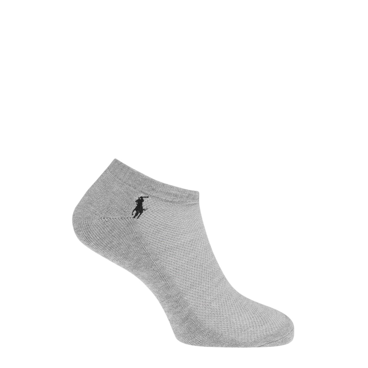 Mens Polyester Trainer Socks (Pack of 6) (Multicoloured) 2/4