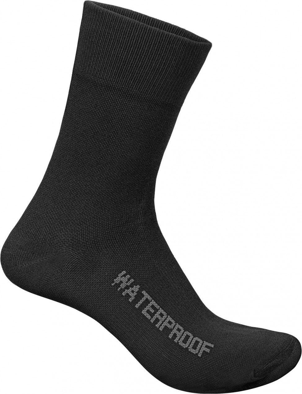 Gripgrab Lightweight Waterproof Spring-autumn Socks Black - S - (36-38)