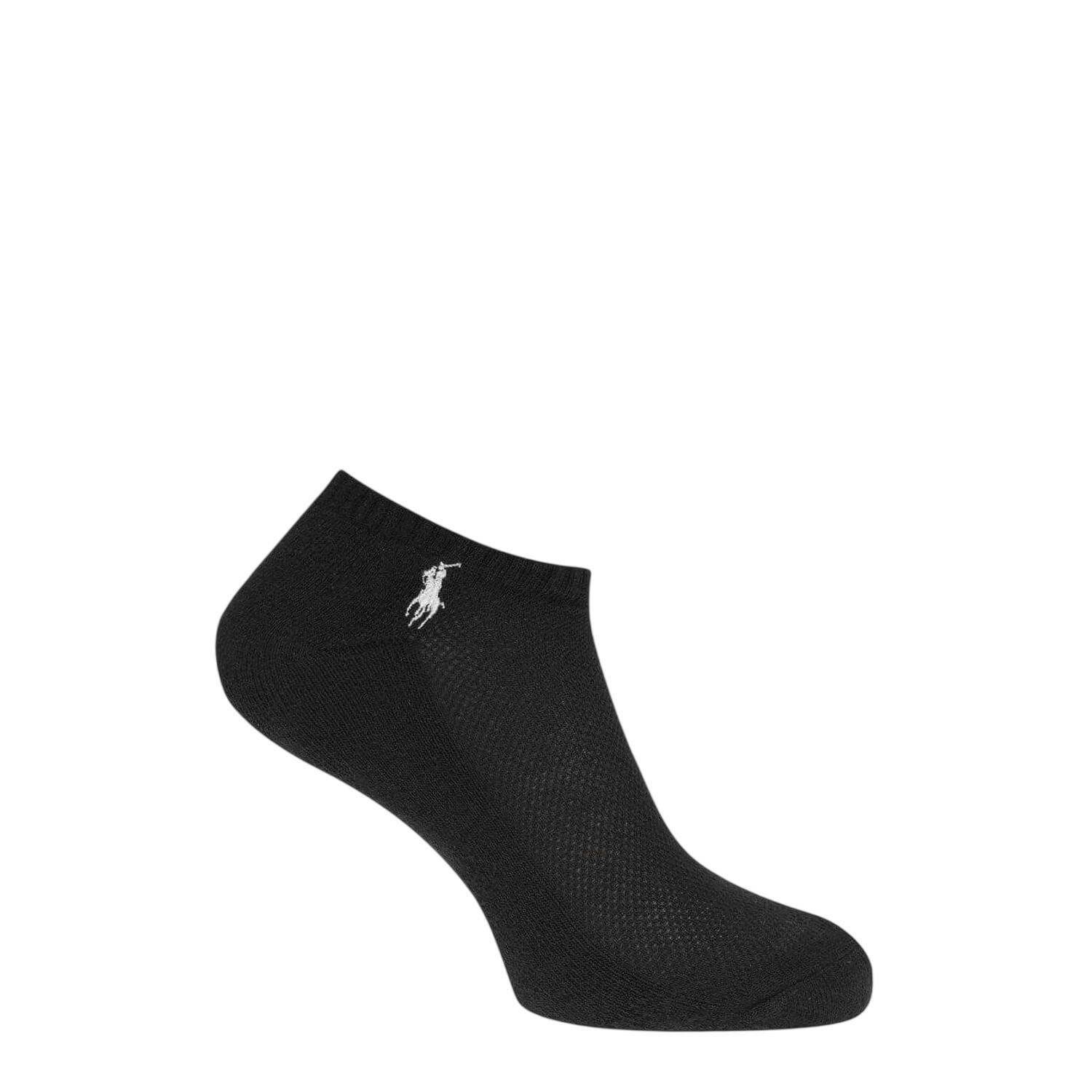 Mens Polyester Trainer Socks (Pack of 6) (Multicoloured) 4/4