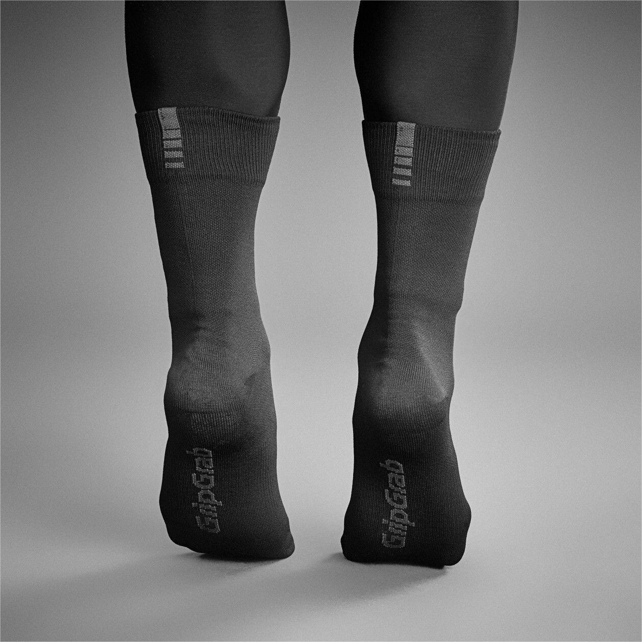 Paar GripGrab Lightweight Waterproof Socks Black 4/7