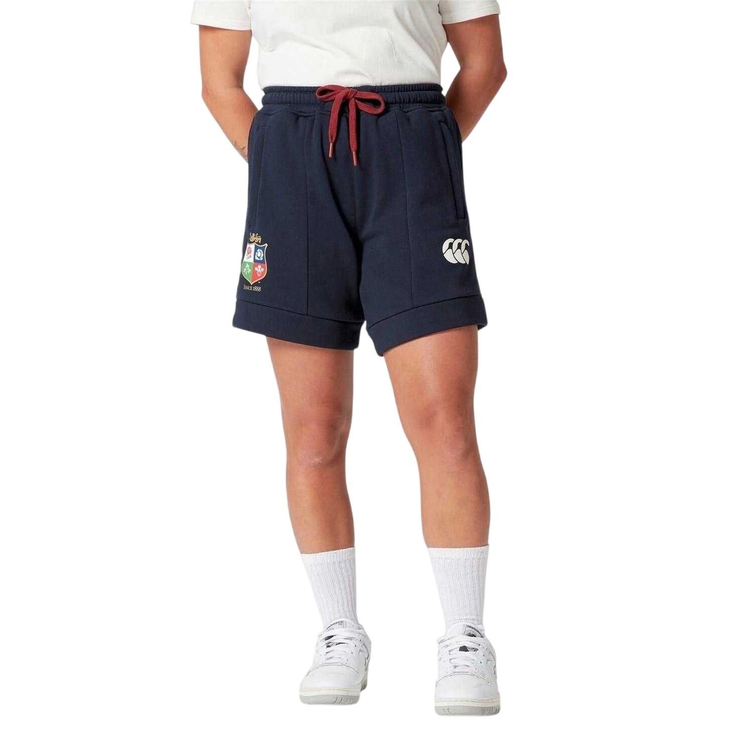 Pantaloncini Leoni Britannici E Irlandesi Donna Canterbury Blu Navy Scuro 3/4