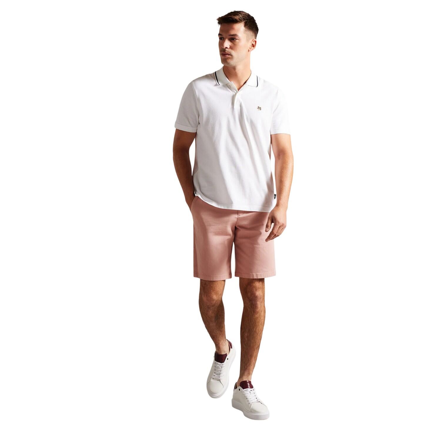 Chino Kurze Hose für Herren Rosa 4/4