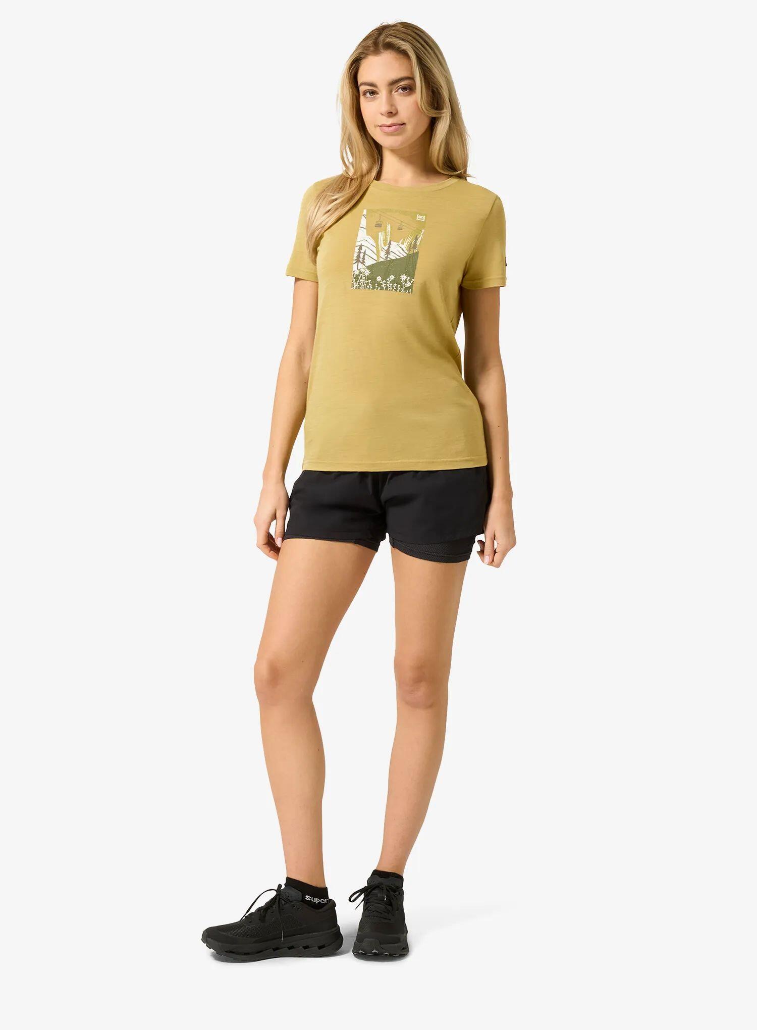 Koszulka merino damska Super.natural Summer Gondola Tee 2/4